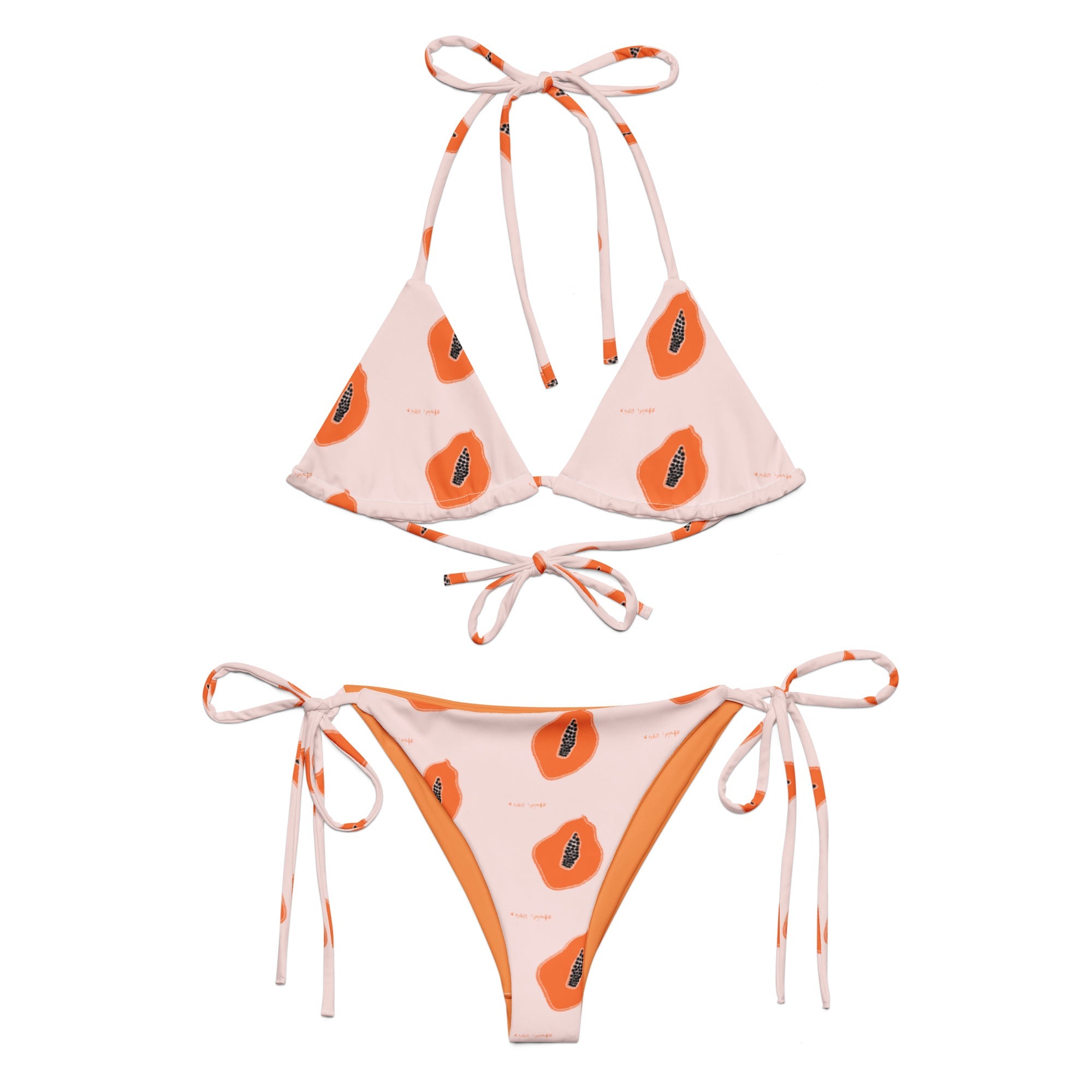 Barbara Bikini Set — Papaya