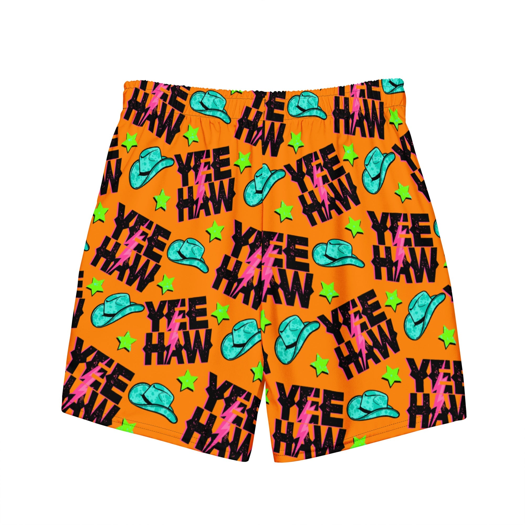 Orange Men's Swim Trunks