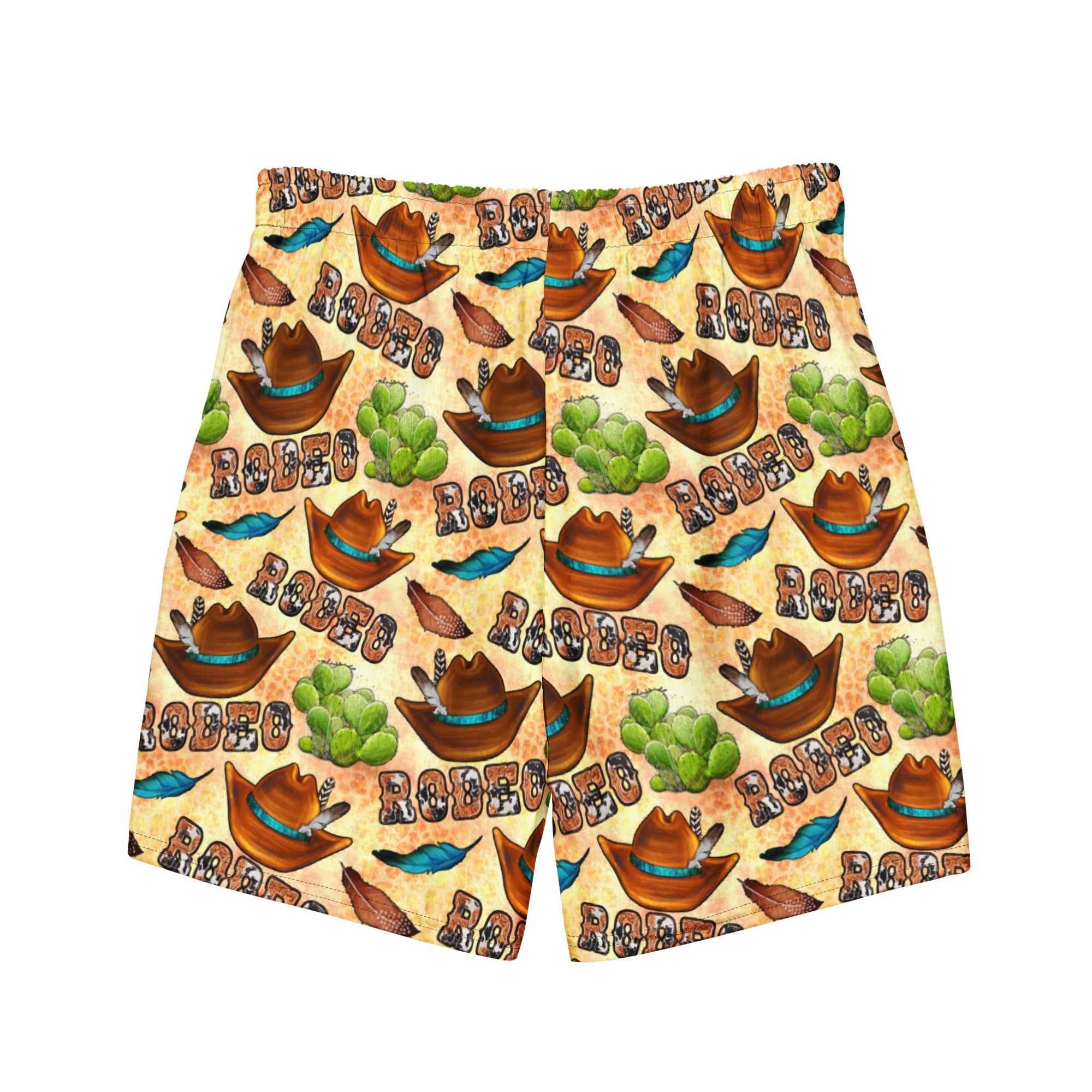 Rodeo Fever Men's Swim Trunks