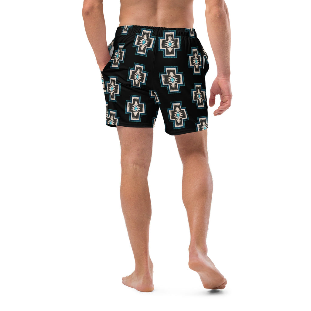 Southwest Cross Men's Swim Trunks