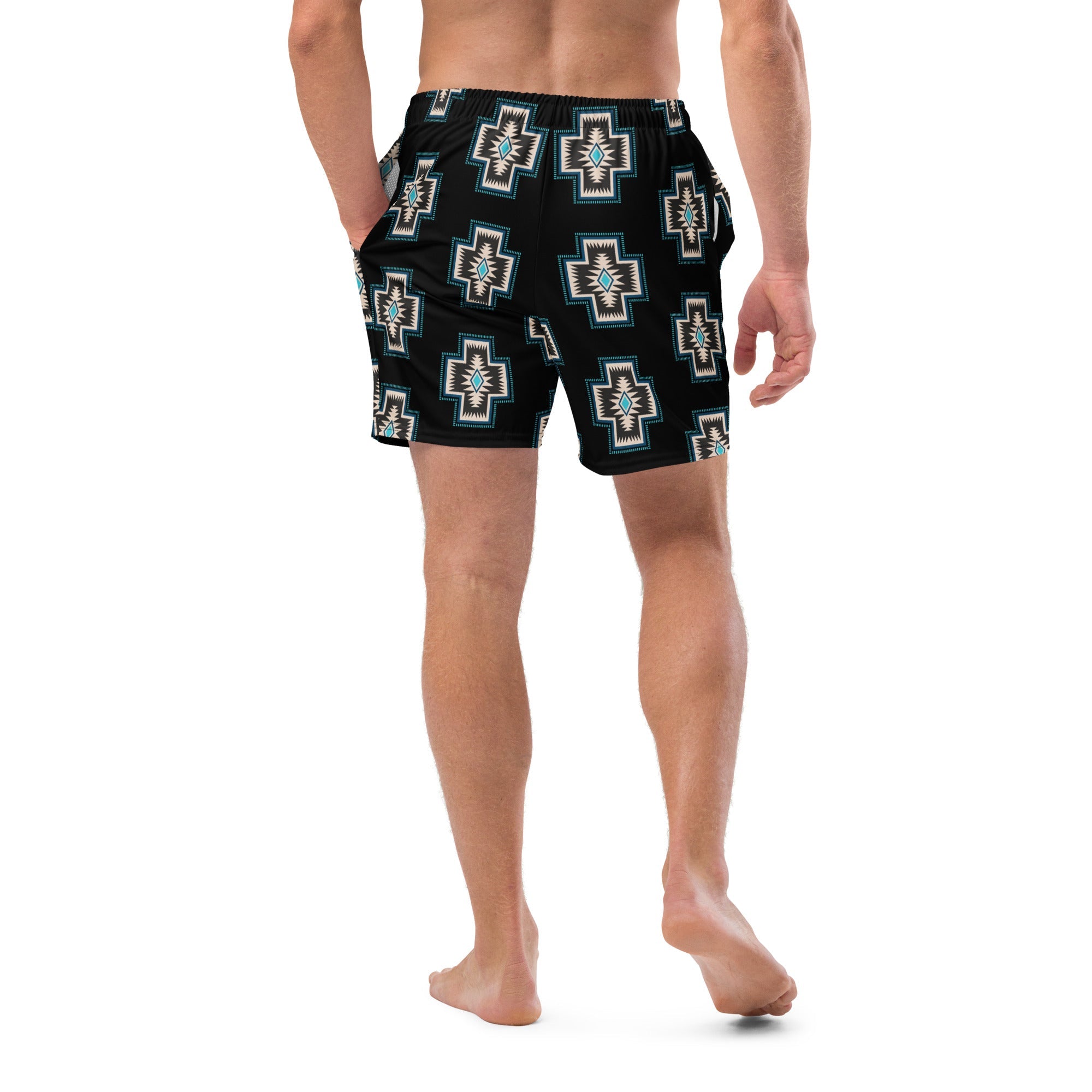 Southwest Cross Men's Swim Trunks