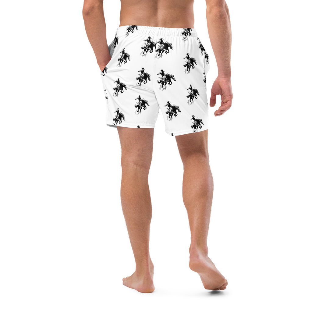 Rodeo Bronc Men's Swim Trunks