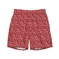 Red Bandana Men's Swim Trunks