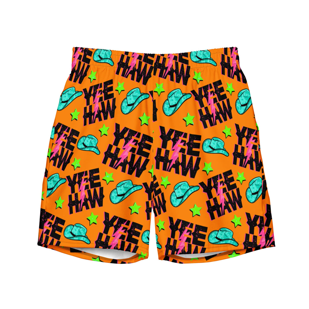 Orange Men's Swim Trunks