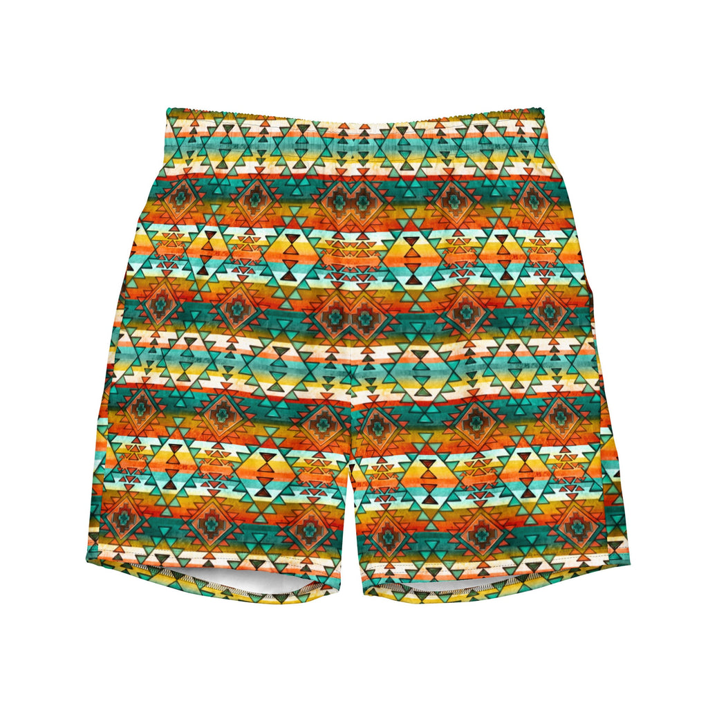 Native Aztec Men's Swim Trunks