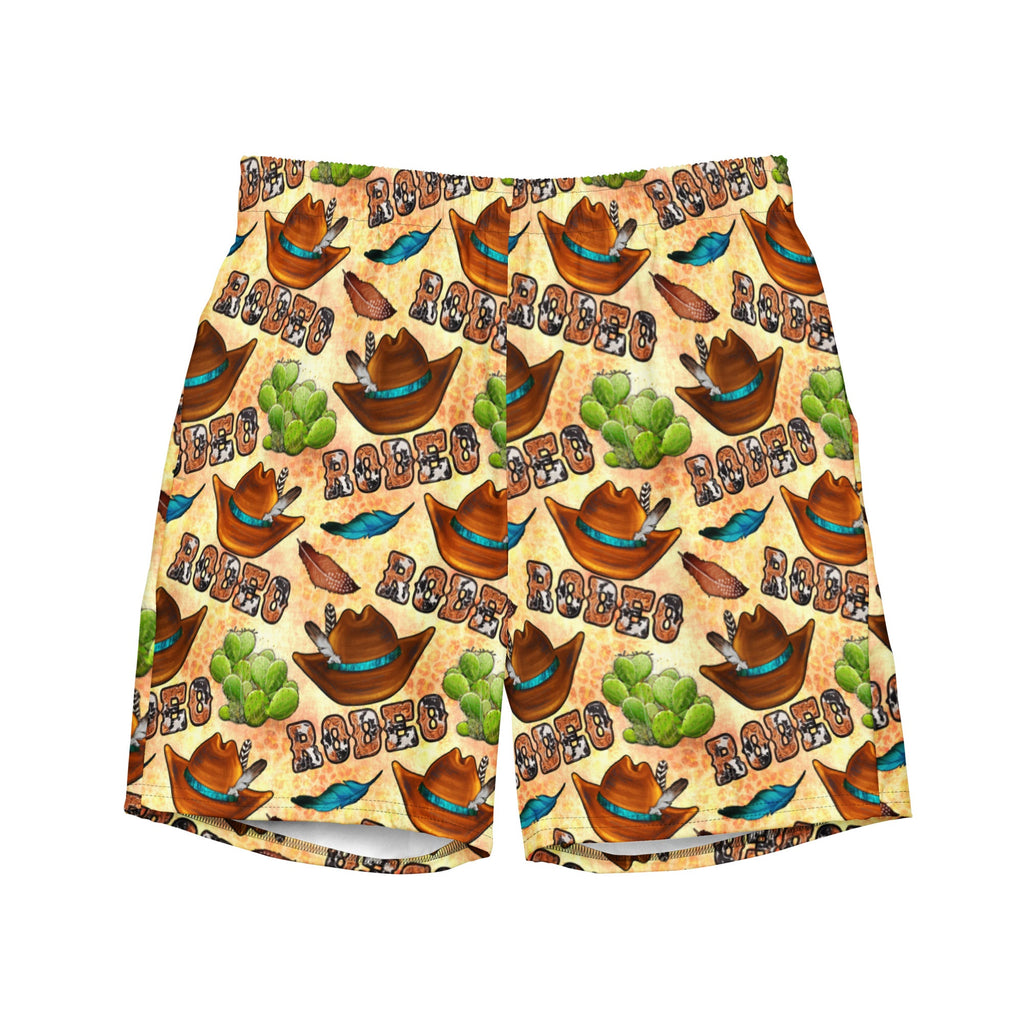 Rodeo Fever Men's Swim Trunks