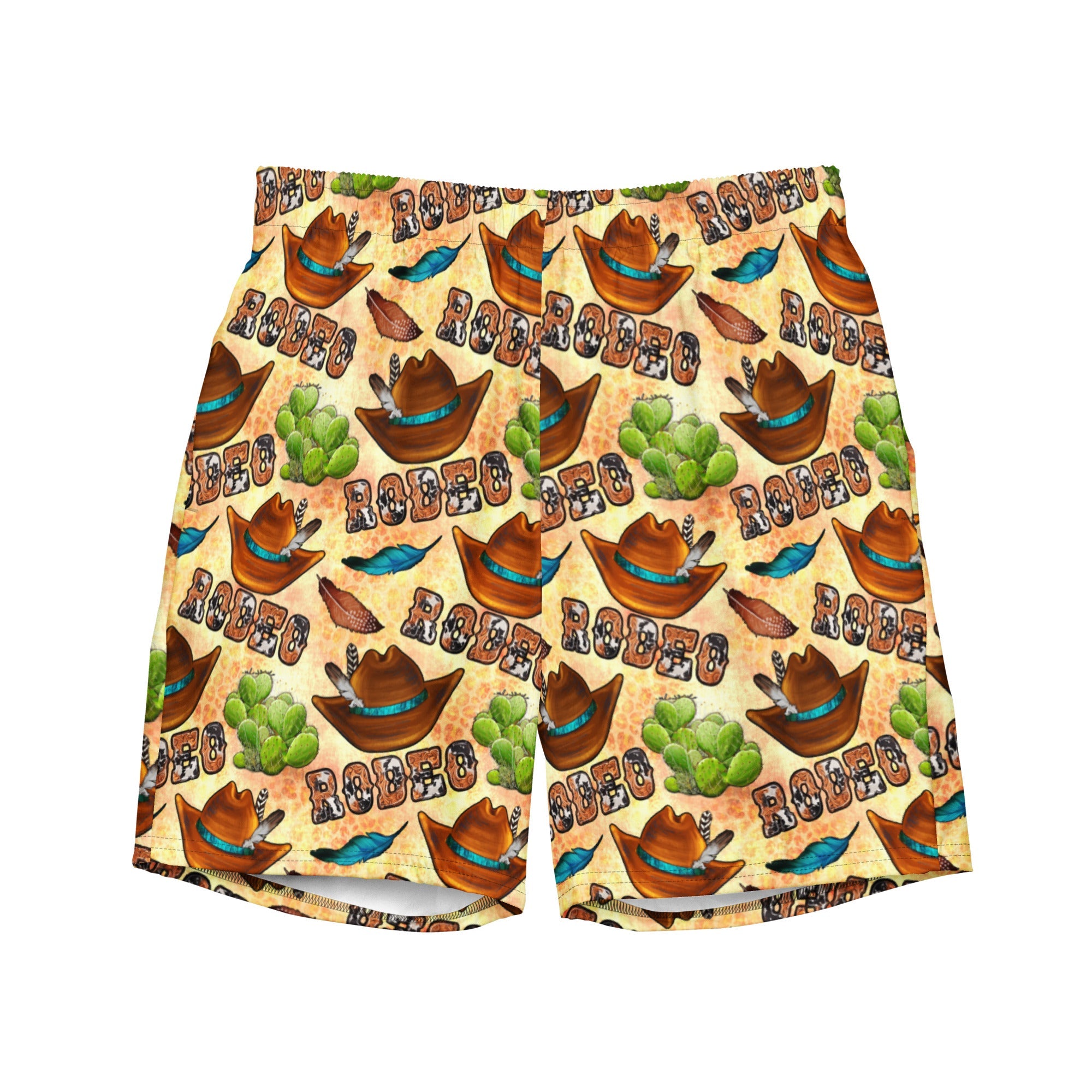 Rodeo Fever Men's Swim Trunks