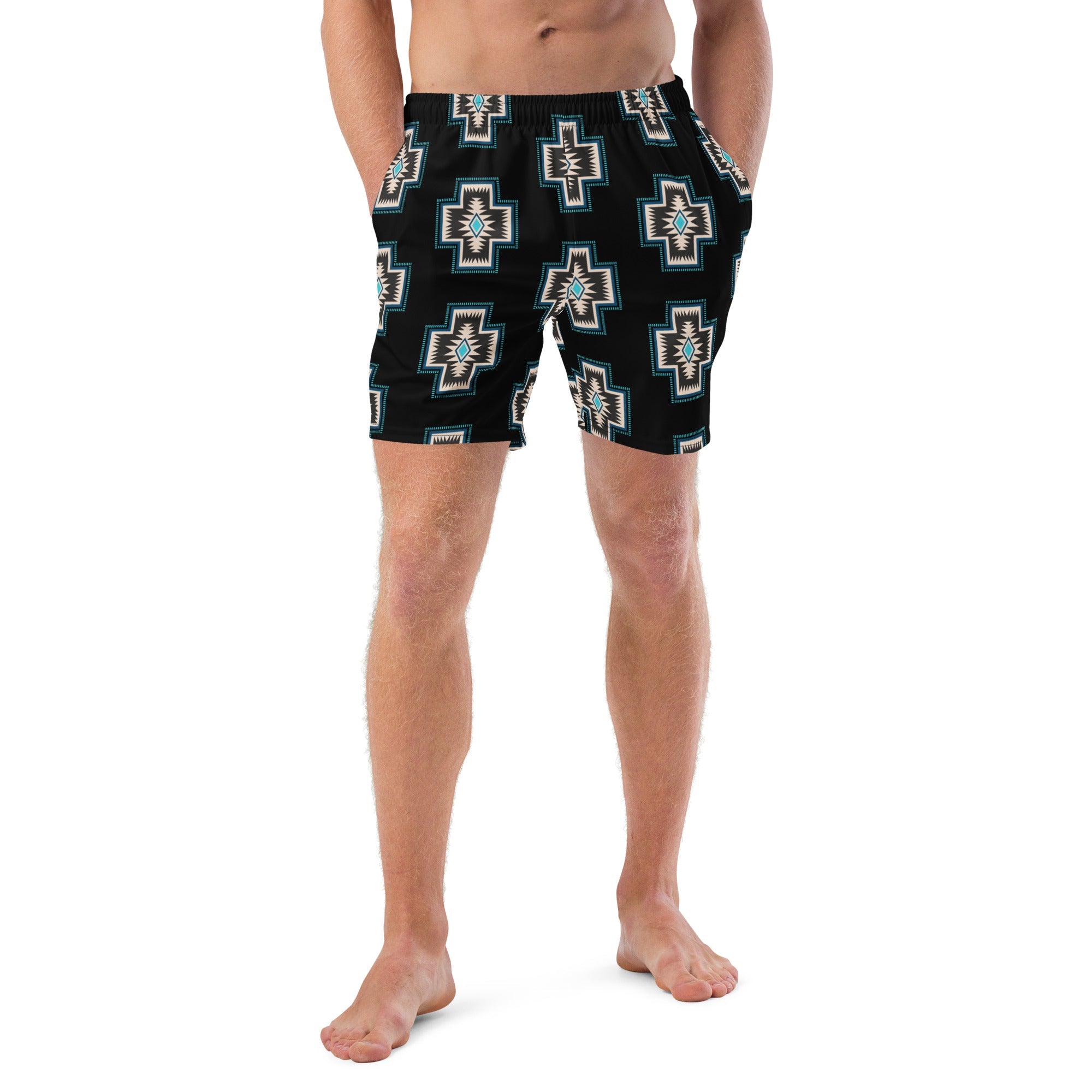 Southwest Cross Men's Swim Trunks