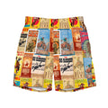 Rodeo Poster Men's Swim Trunks
