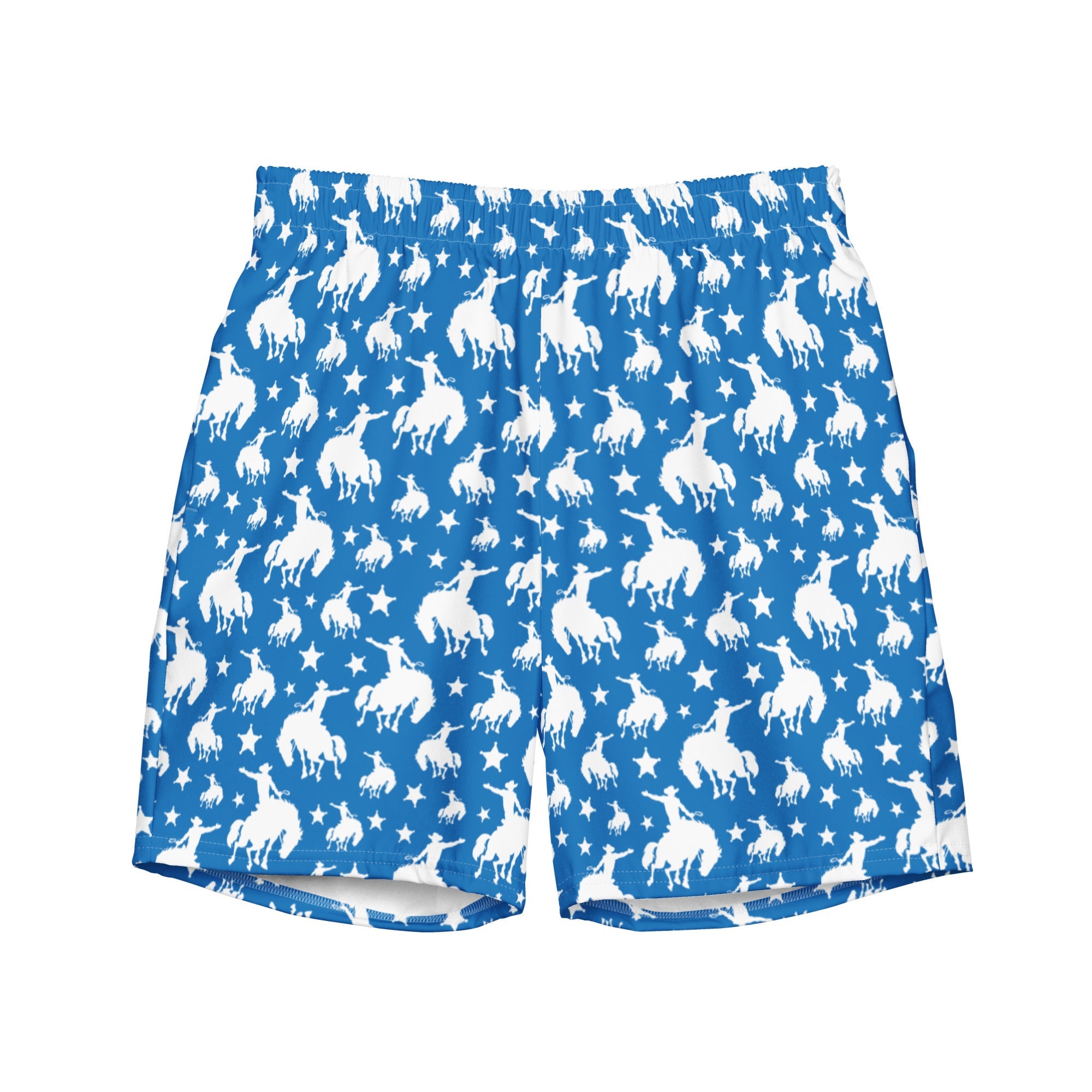 Blue Rodeo Cowboy Men's Swim Trunks