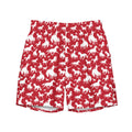 Red Rodeo Cowboy Men's Swim Trunks