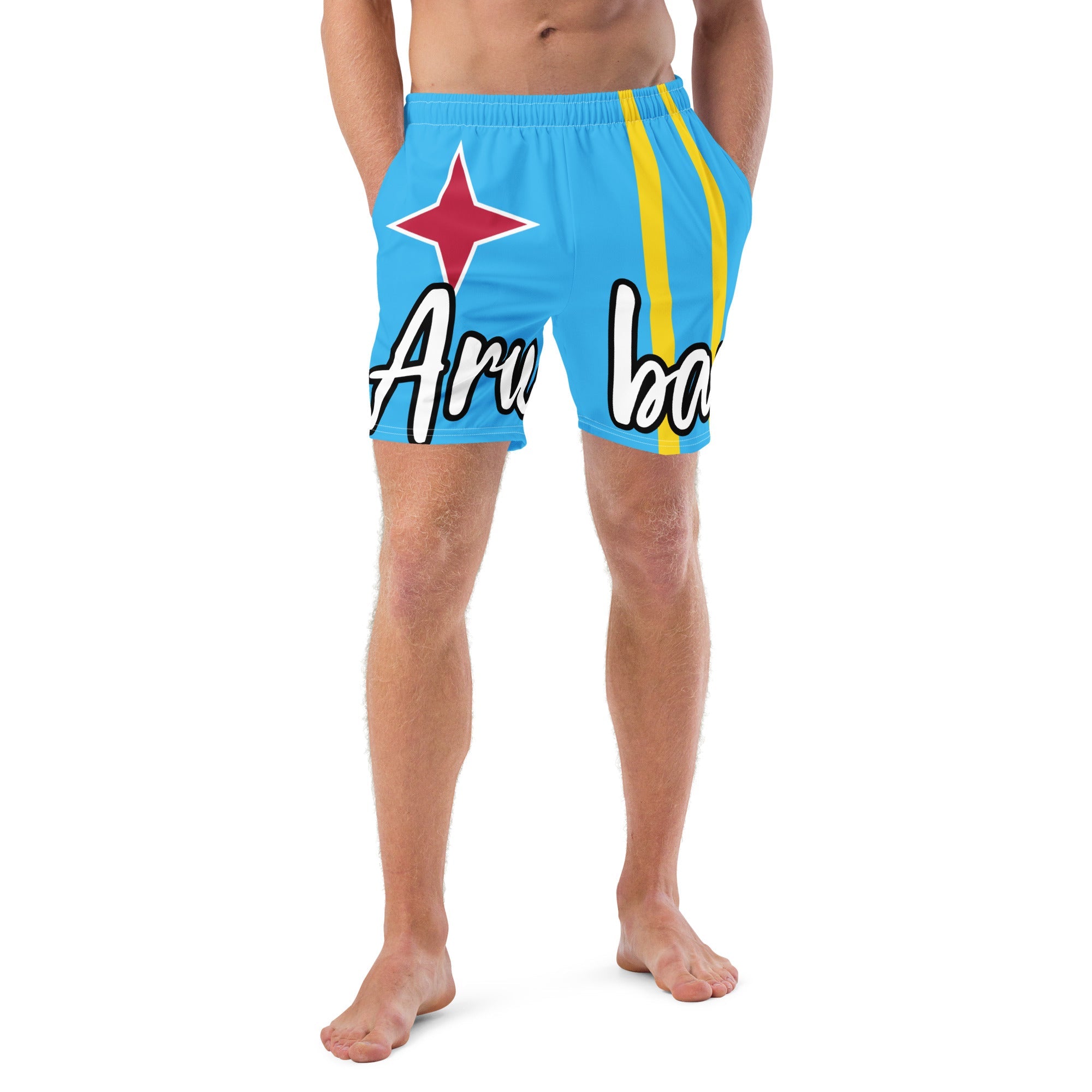 Aruba Flag Recycled Swim Trunks