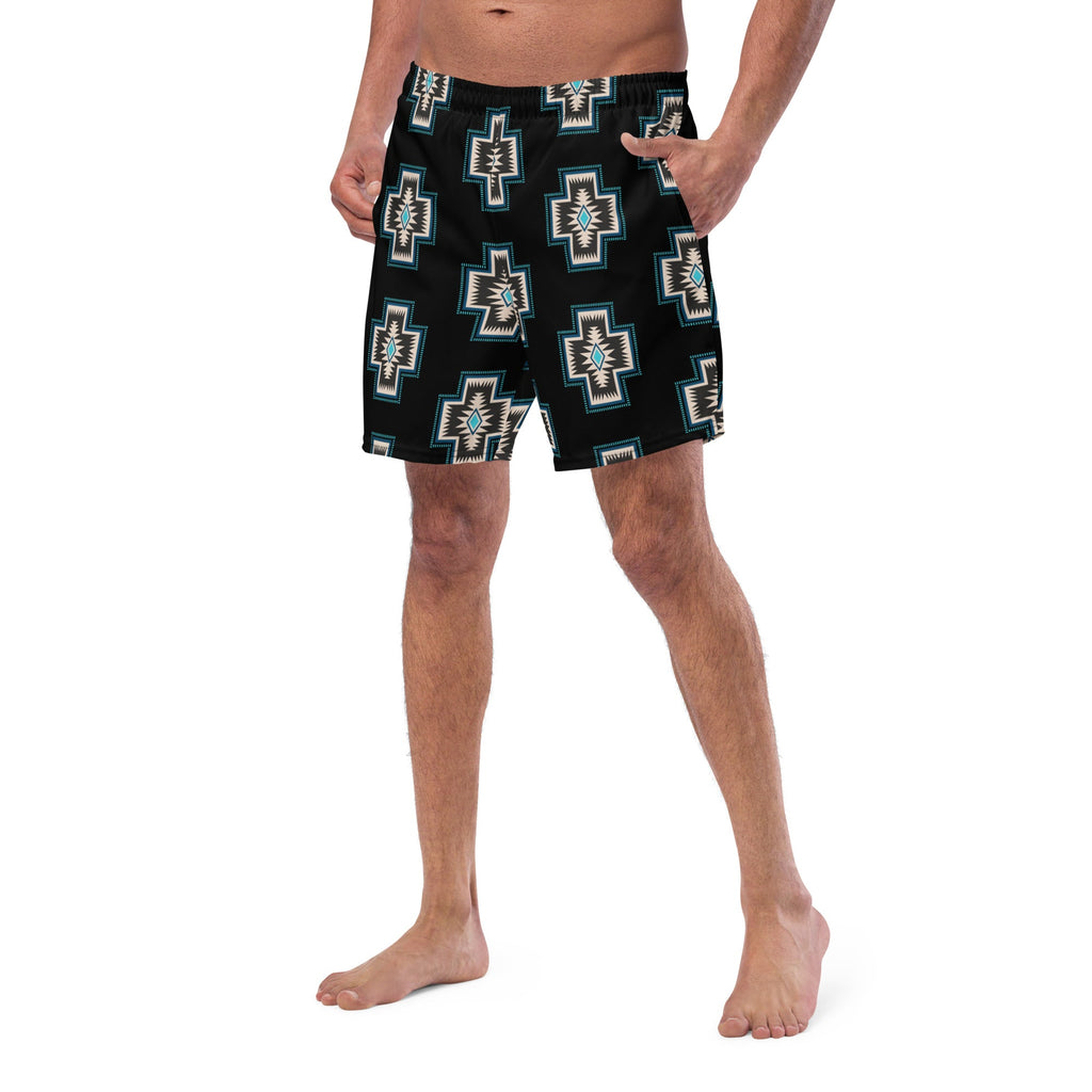 Southwest Cross Men's Swim Trunks