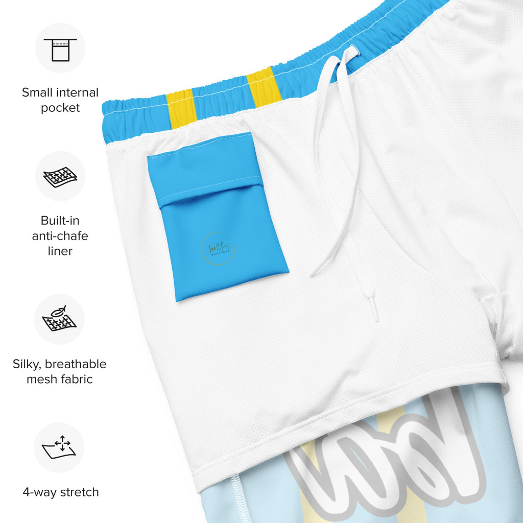 Aruba Flag Recycled Swim Trunks