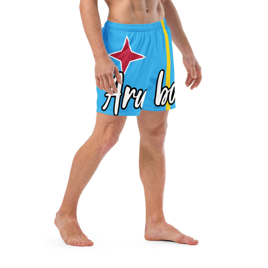 Aruba Flag Recycled Swim Trunks