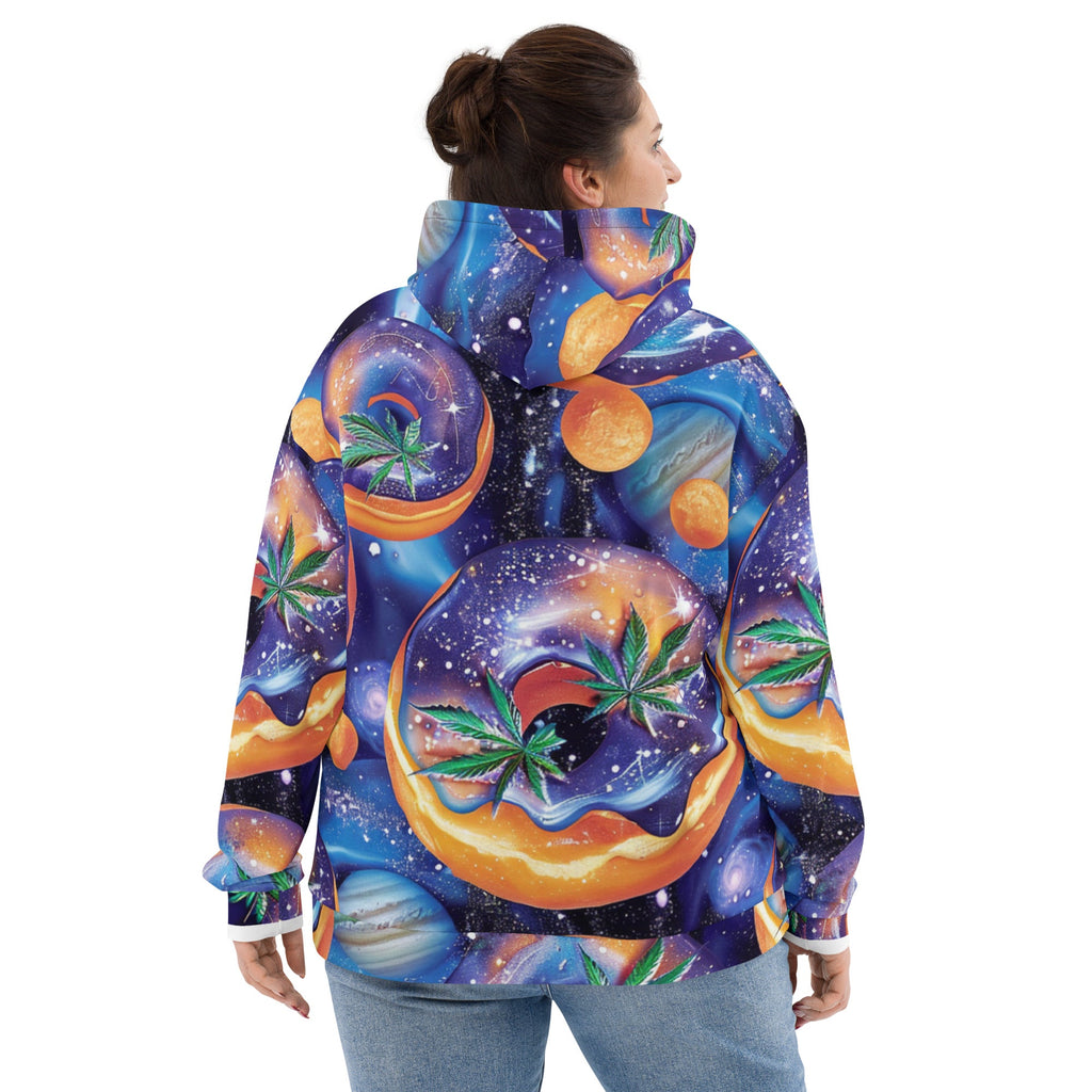 Canna Space Hoodie For EDM Rave Festival Outfit Clothing