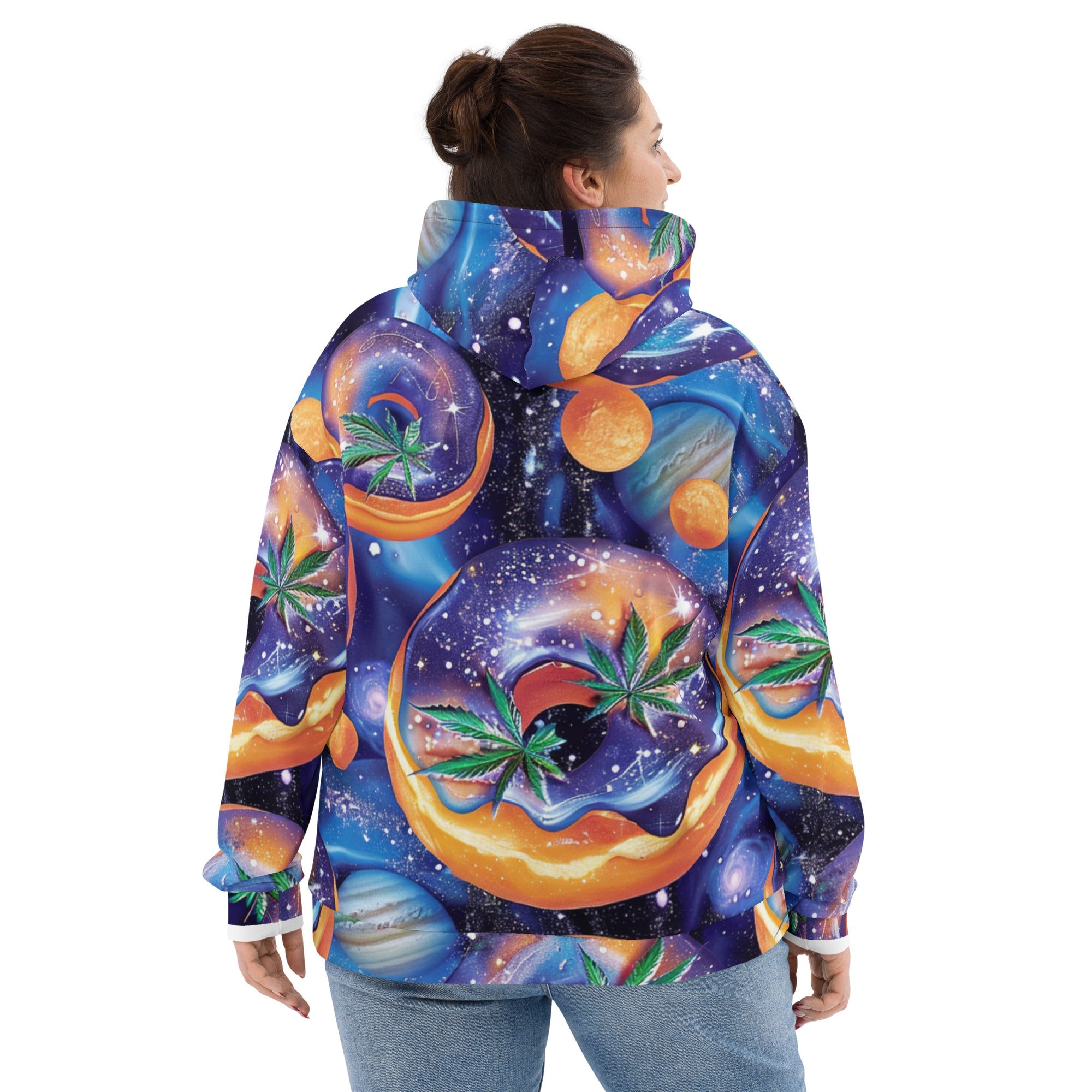 Canna Space Hoodie For EDM Rave Festival Outfit Clothing