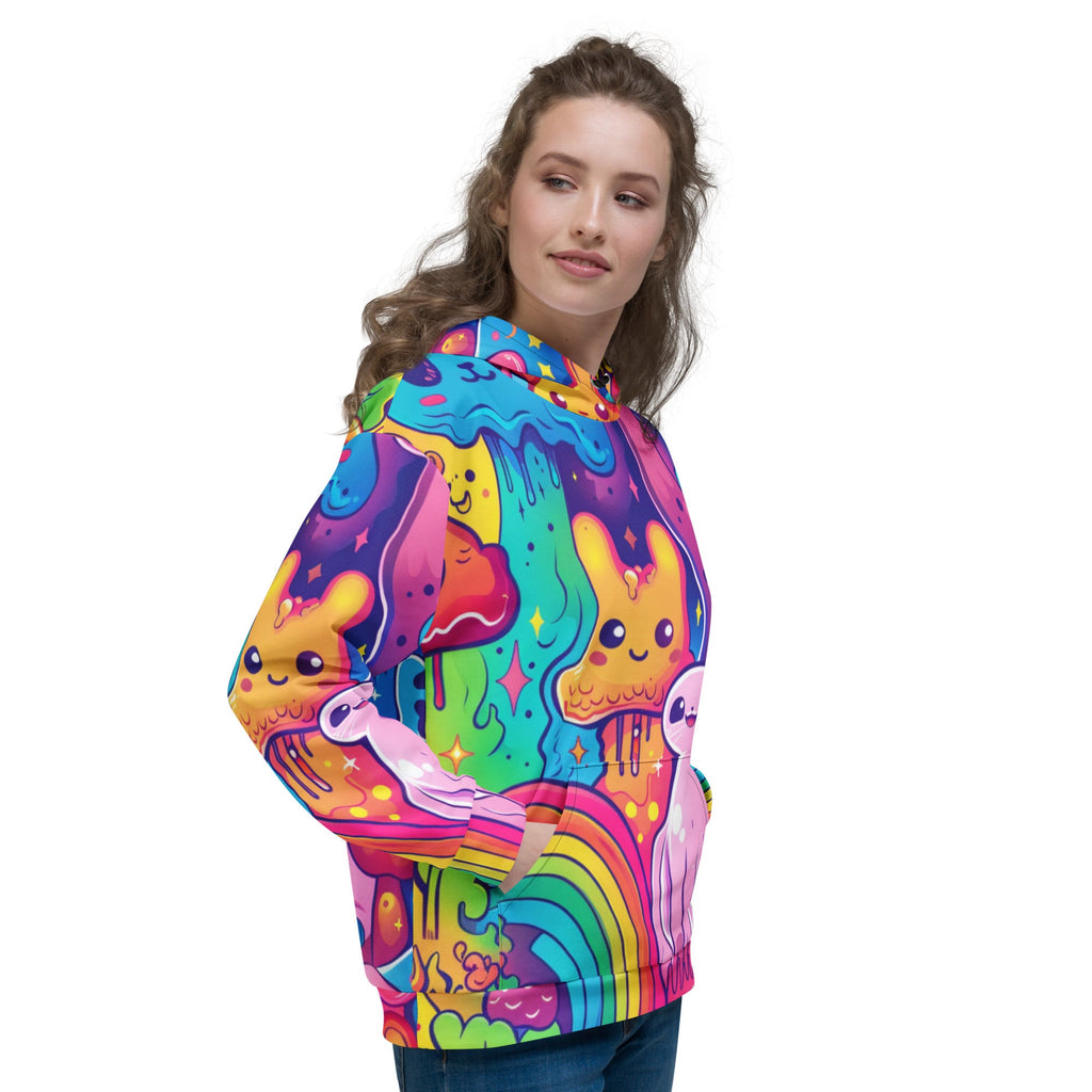 Cartoon Trip Hoodie For EDM Rave Festival Outfit Clothing