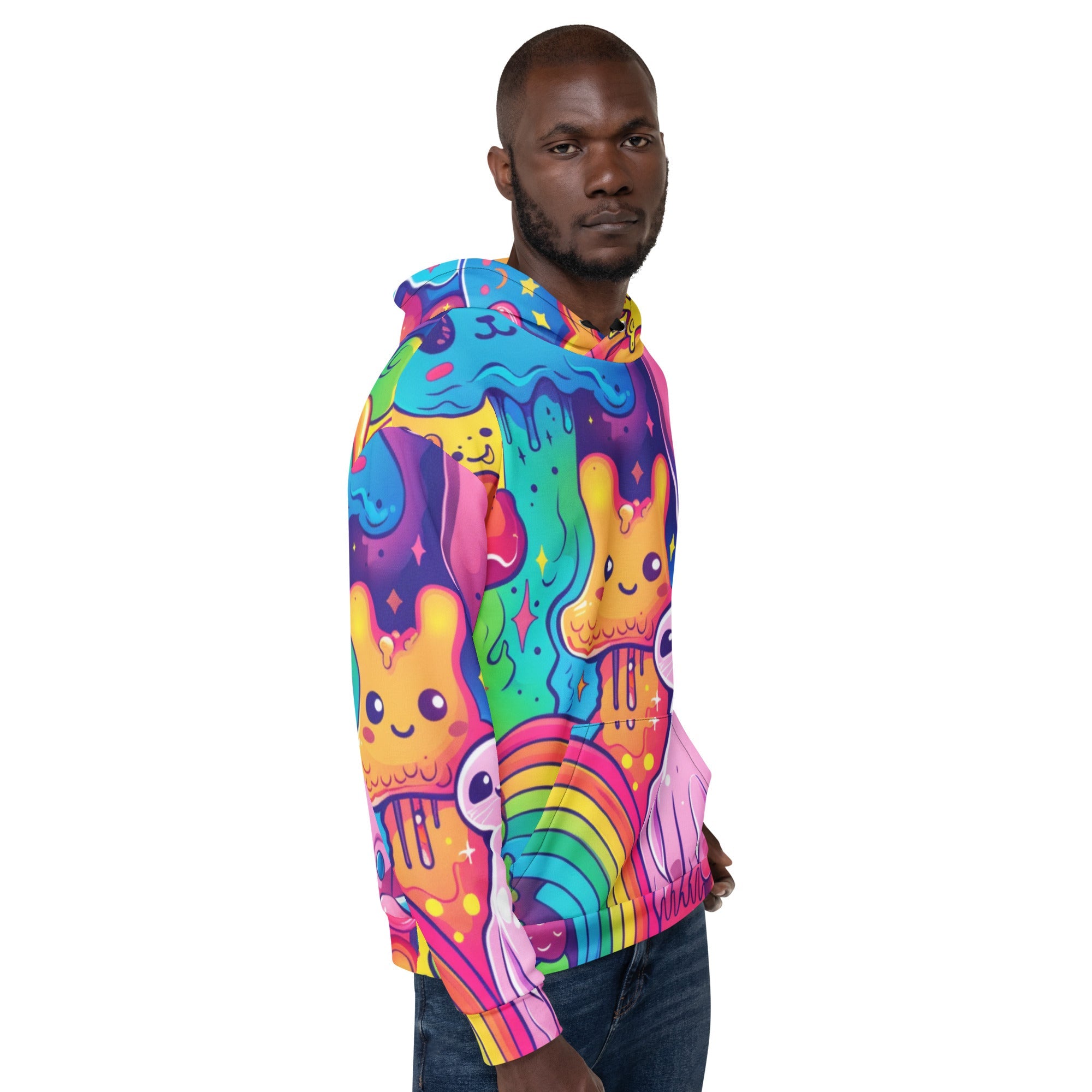 Cartoon Trip Hoodie For EDM Rave Festival Outfit Clothing