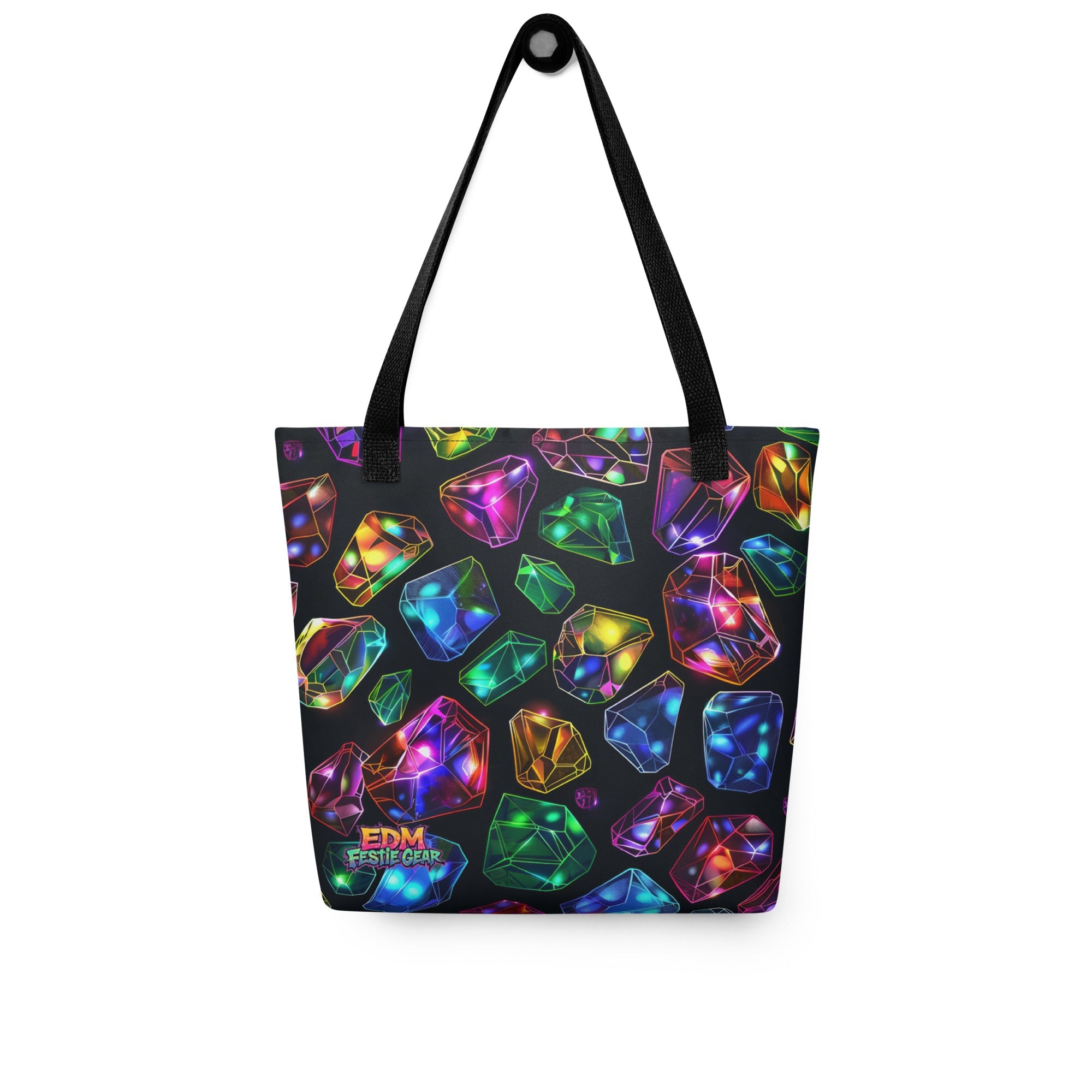 Neon Dimond's Tote Bag For EDM Rave Festival Outfit Clothing