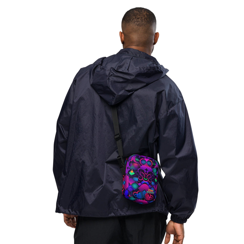 Neon Wonder Crossbody Bag For EDM Rave Festival Outfit Clothing