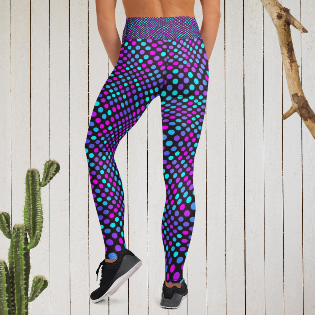 Dripping Dots Yoga Leggings