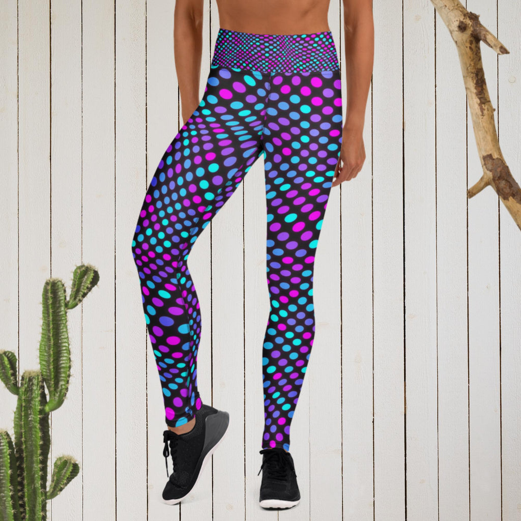 Dripping Dots Yoga Leggings