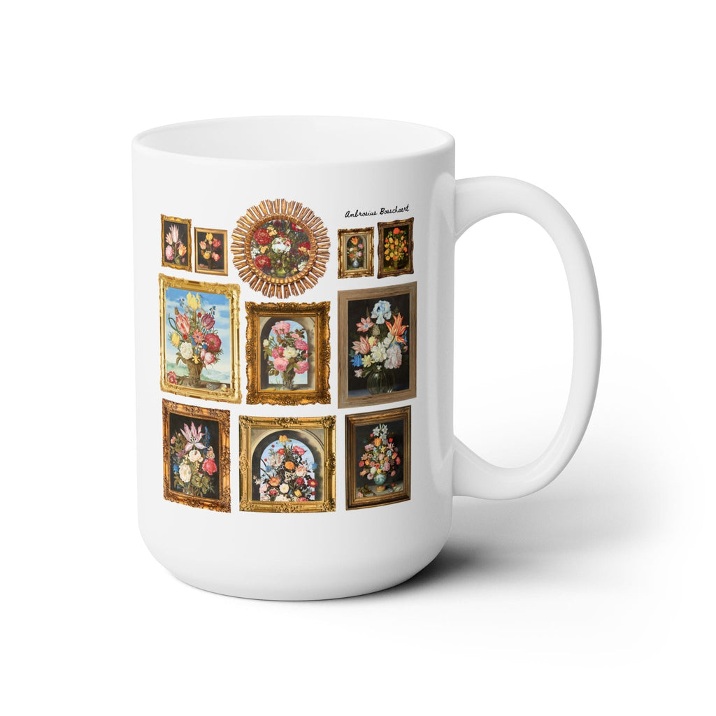 Ambrosius Bosschaert Dutch Still Life Coffee Mug