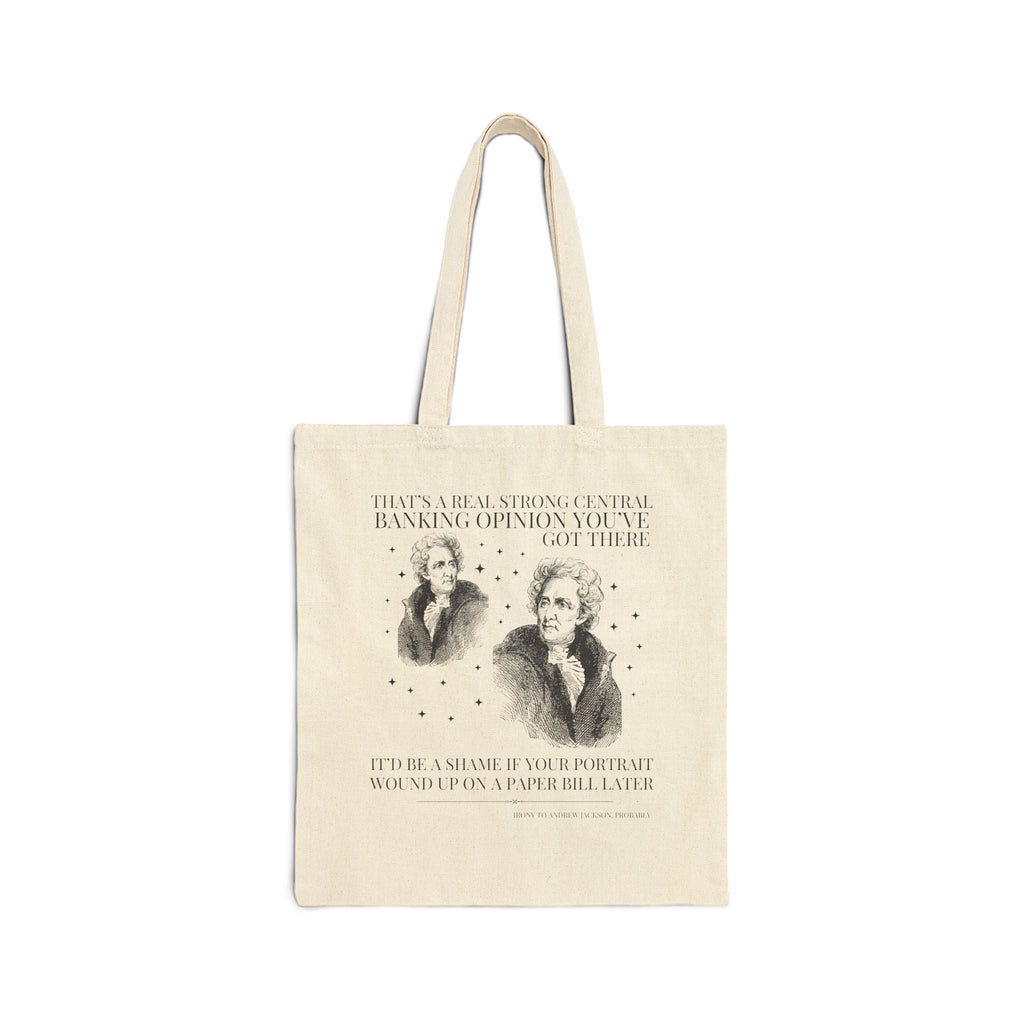 Andrew Jackson Banking Tote