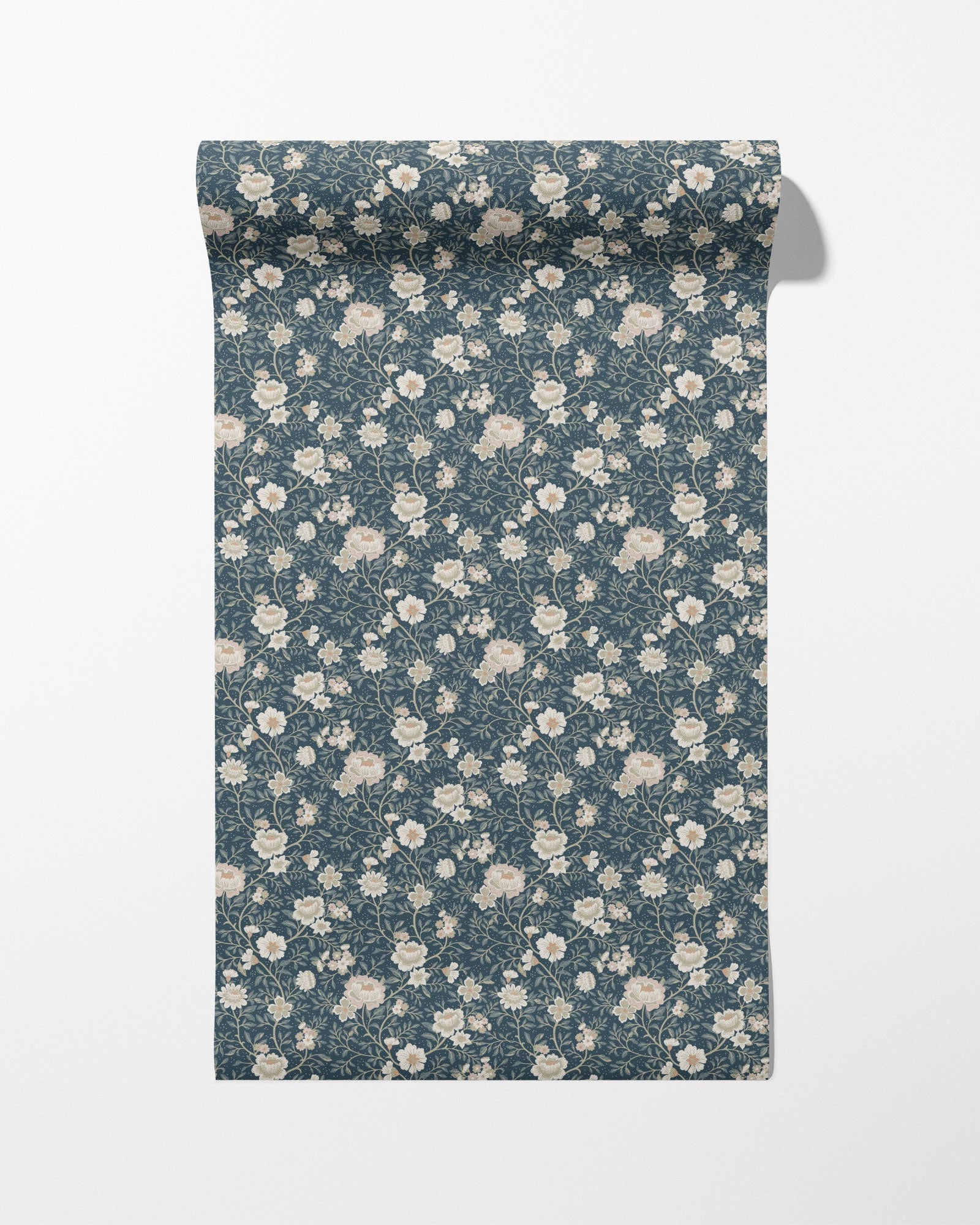 Annabelle Wallpaper in Dusty Slate