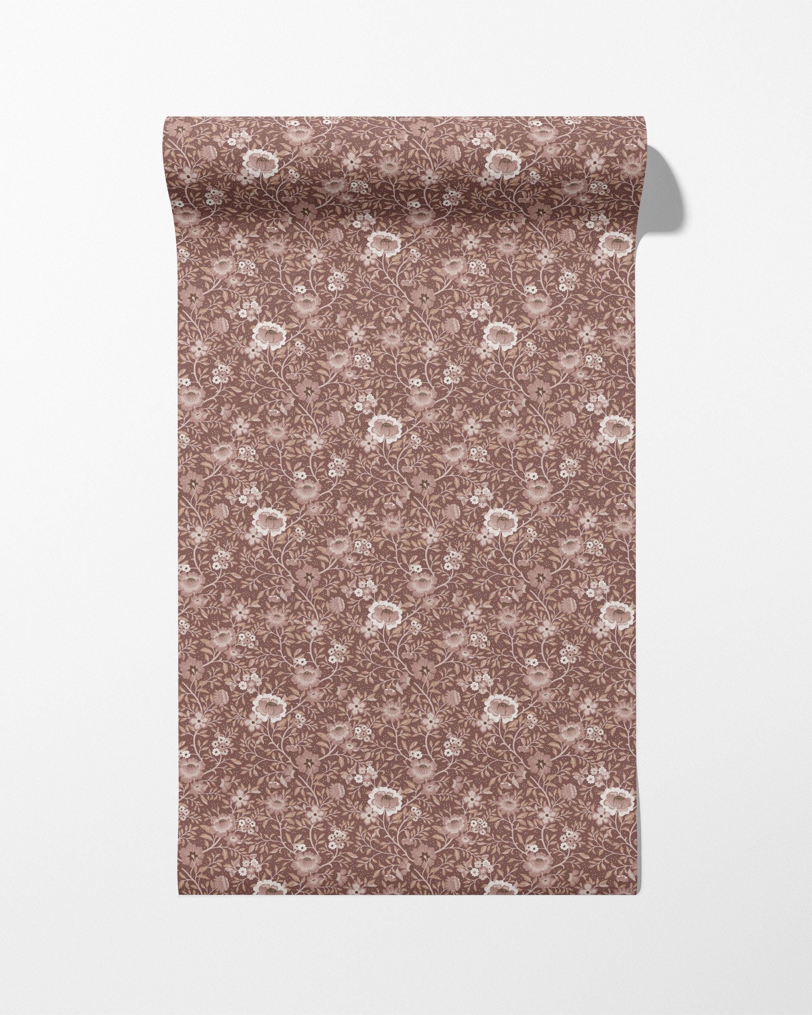 Annabelle Wallpaper in Plumwood Rose
