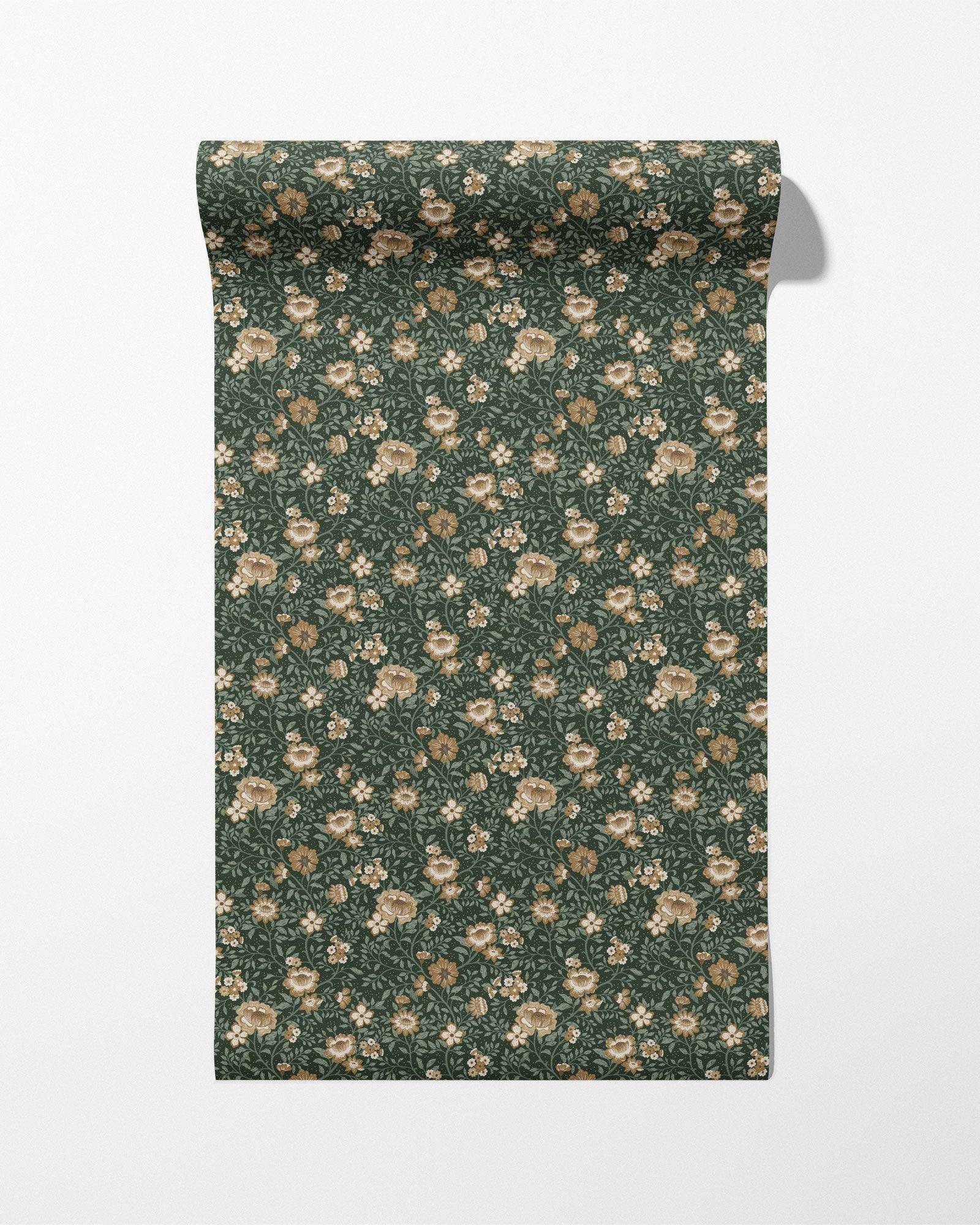 Annabelle Wallpaper in Woodland Green
