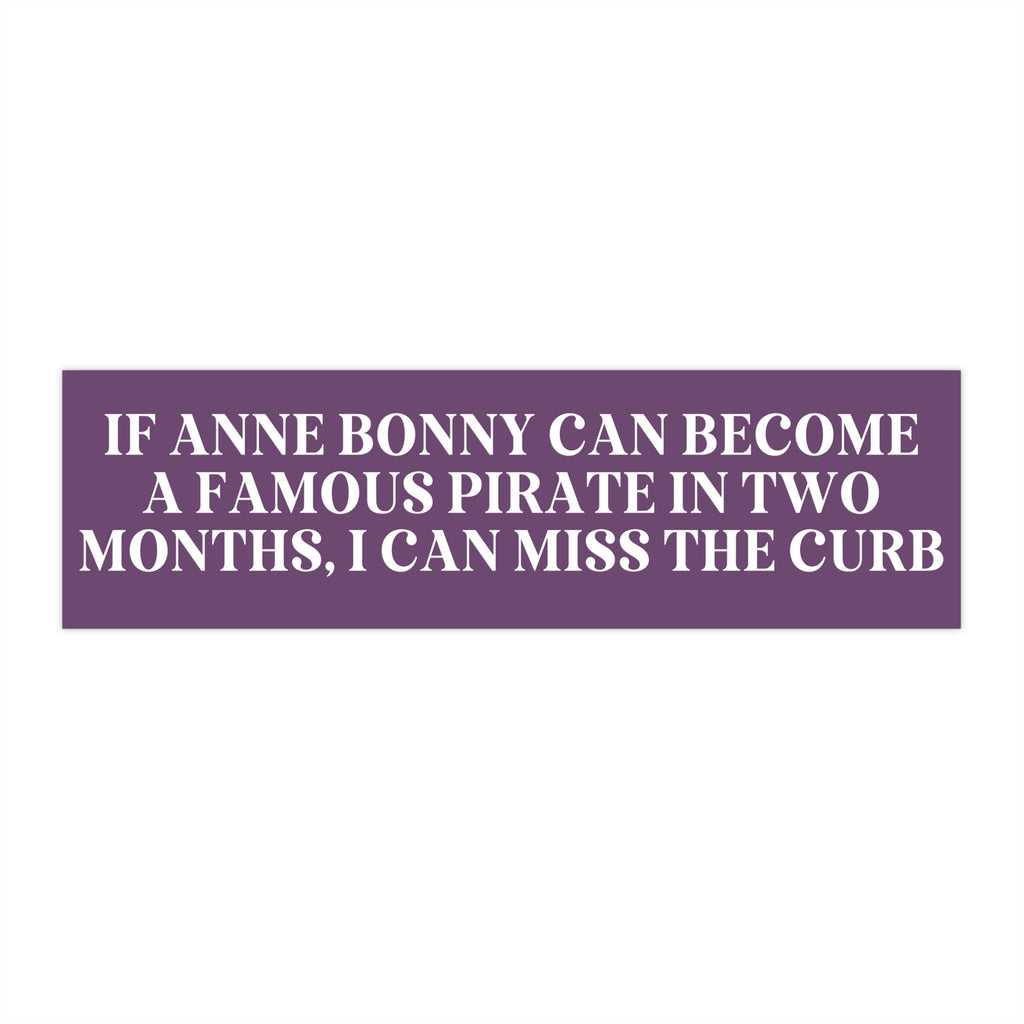 Anne Bonny Bumper Sticker
