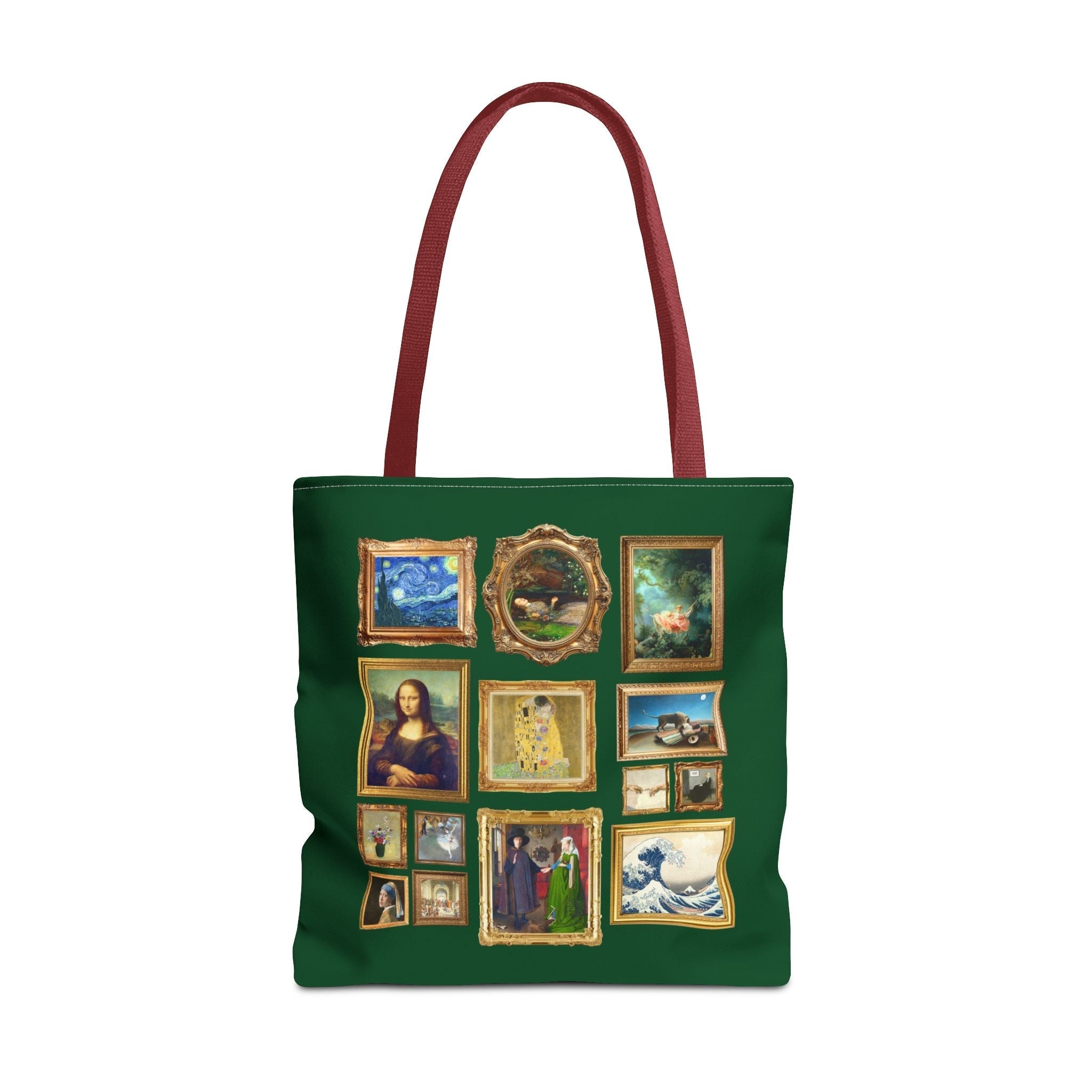 Art History Lover Tote Bag: Famous Paintings
