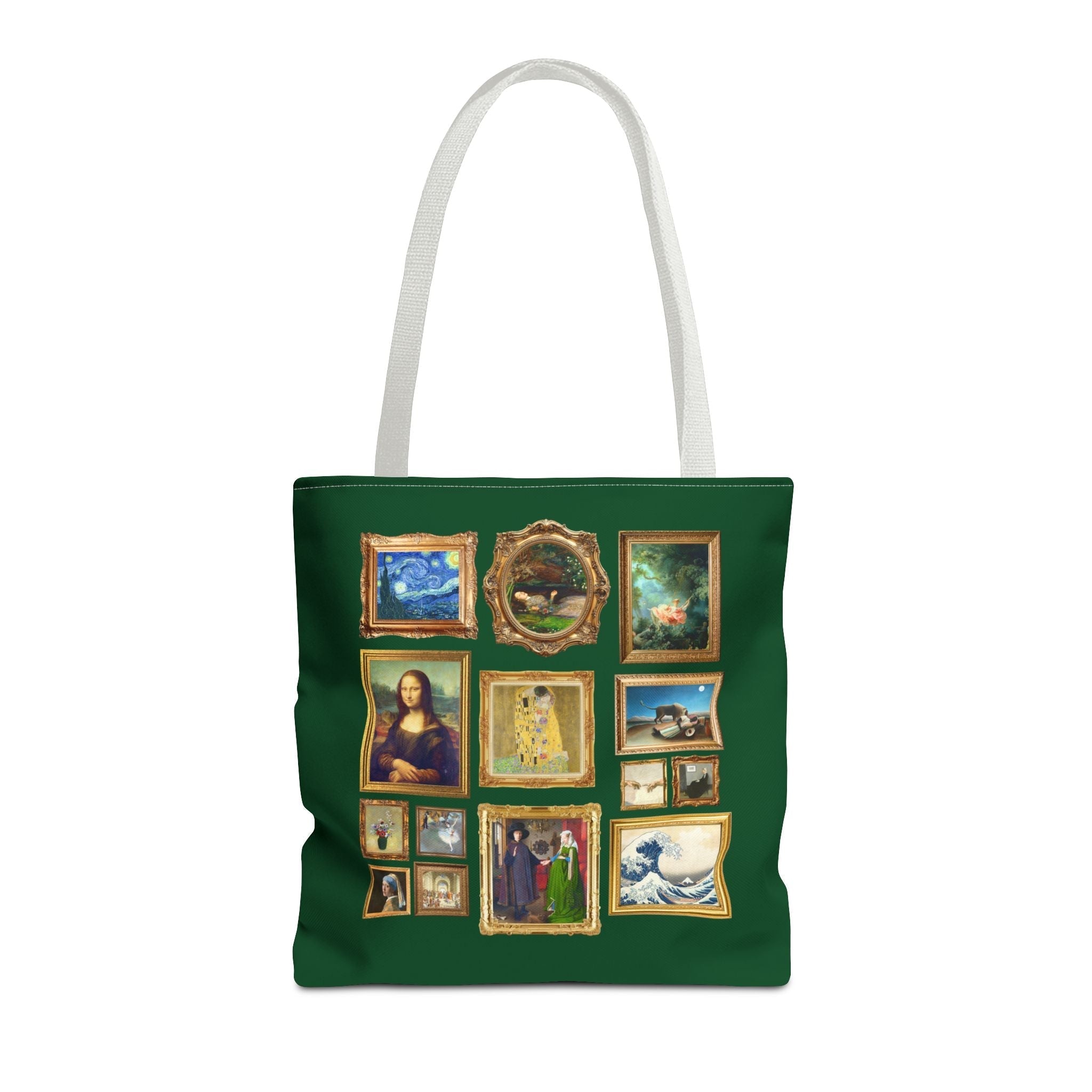 Art History Lover Tote Bag: Famous Paintings