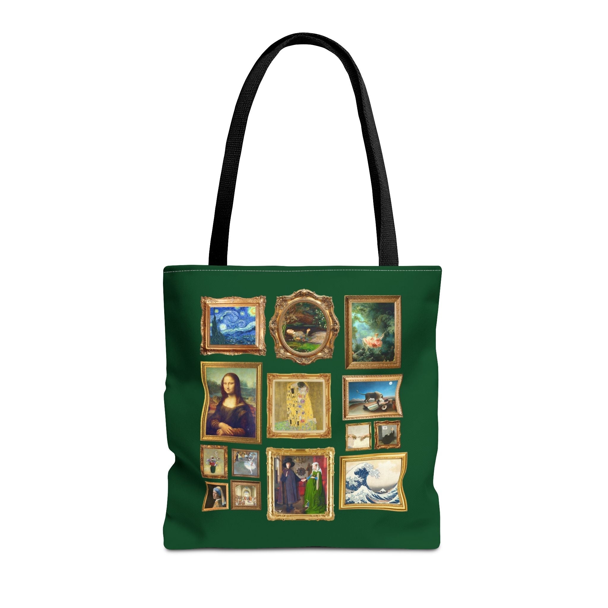 Art History Lover Tote Bag: Famous Paintings