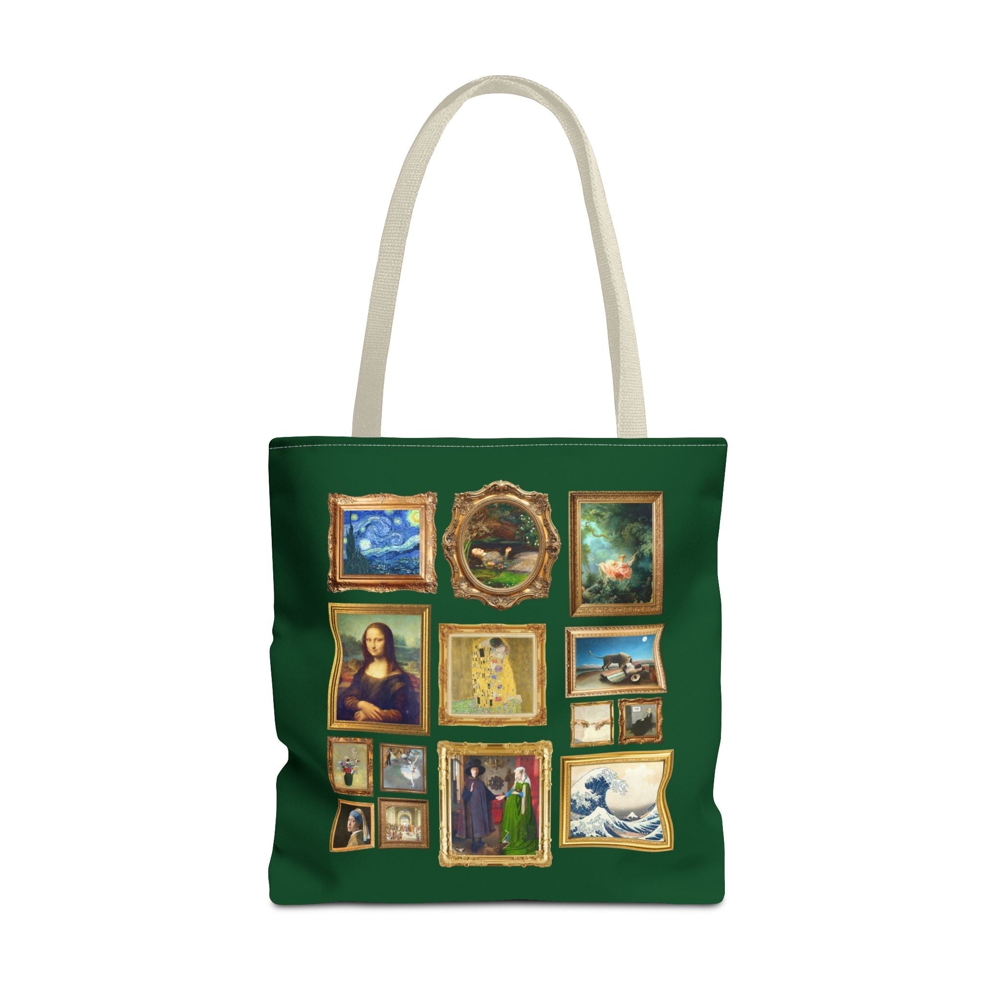 Art History Lover Tote Bag: Famous Paintings