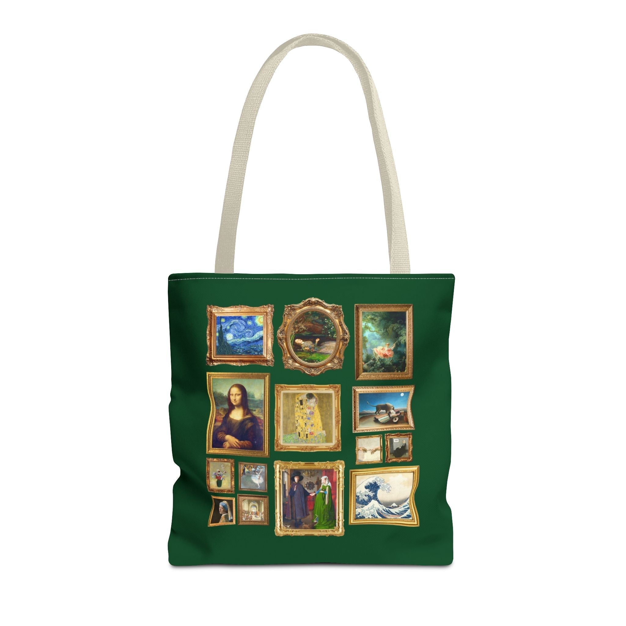 Art History Lover Tote Bag: Famous Paintings