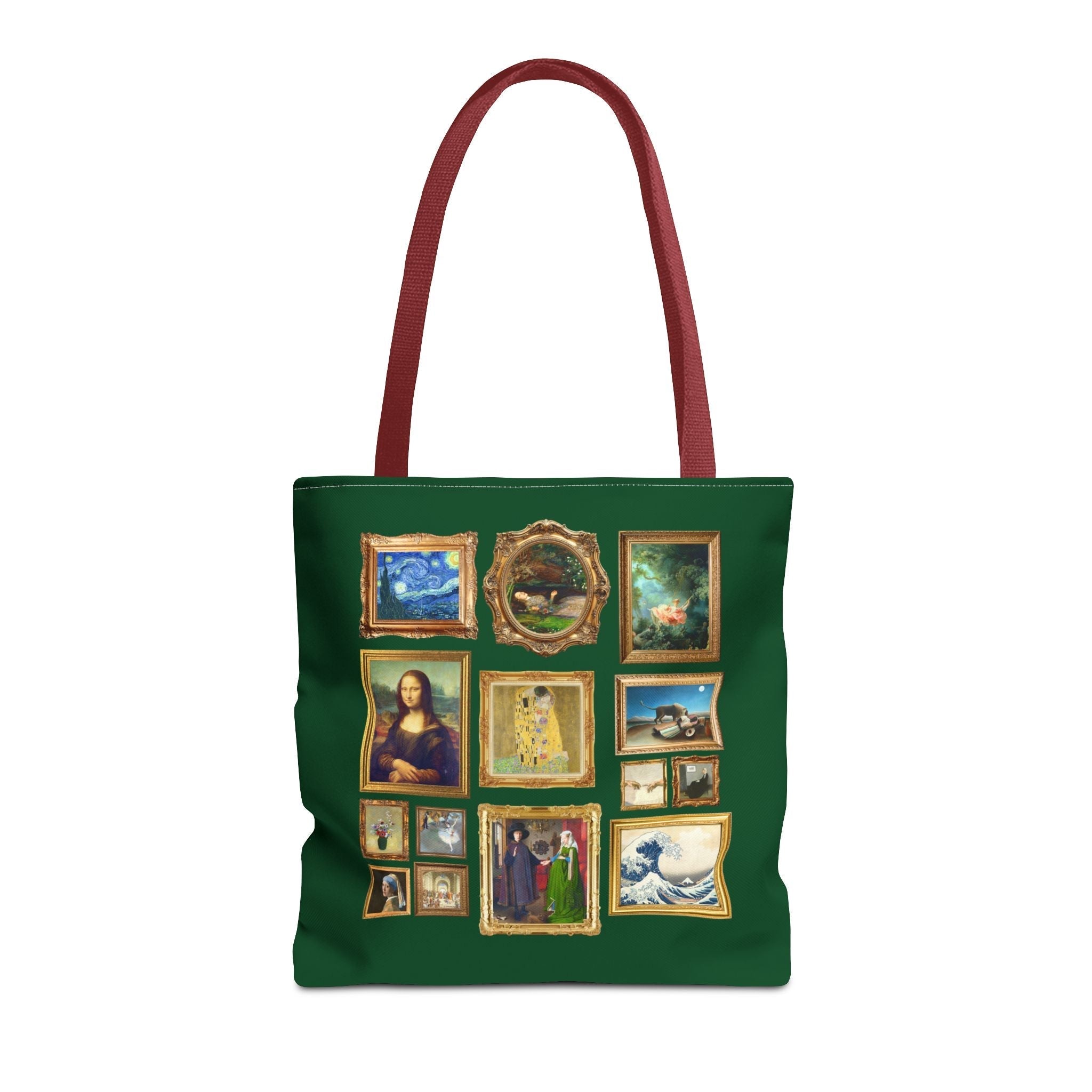 Art History Lover Tote Bag: Famous Paintings