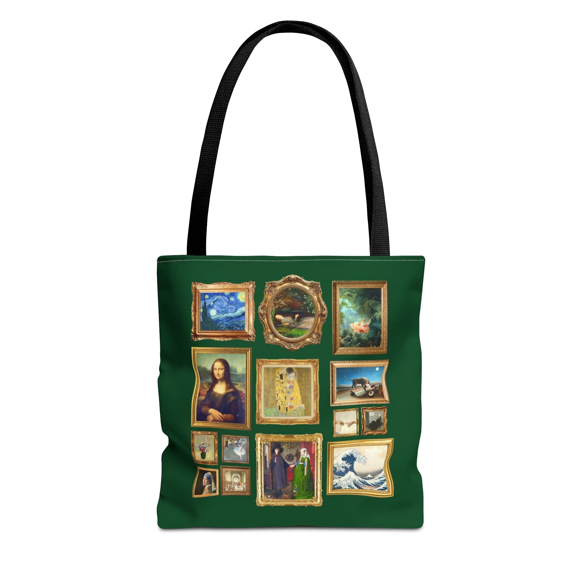 Art History Lover Tote Bag: Famous Paintings