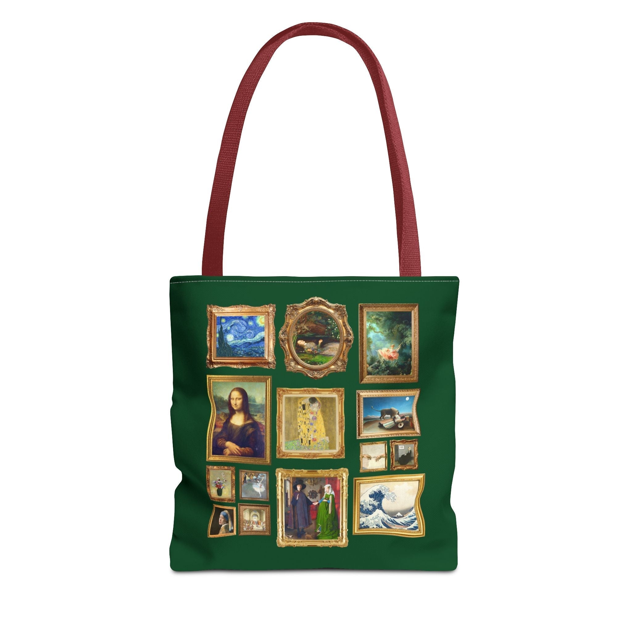 Art History Lover Tote Bag: Famous Paintings