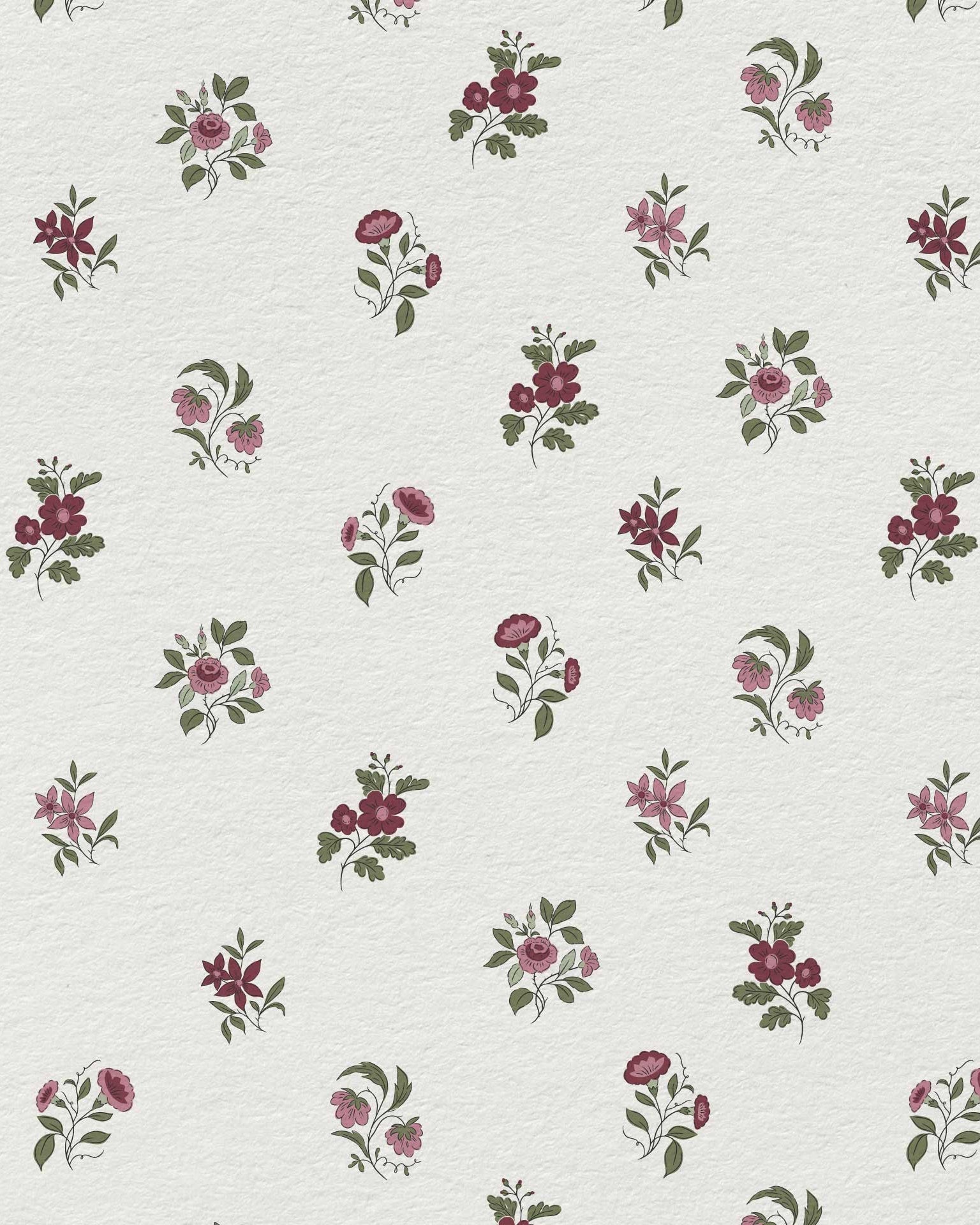 Ashthorn Wallpaper Mulled Berry