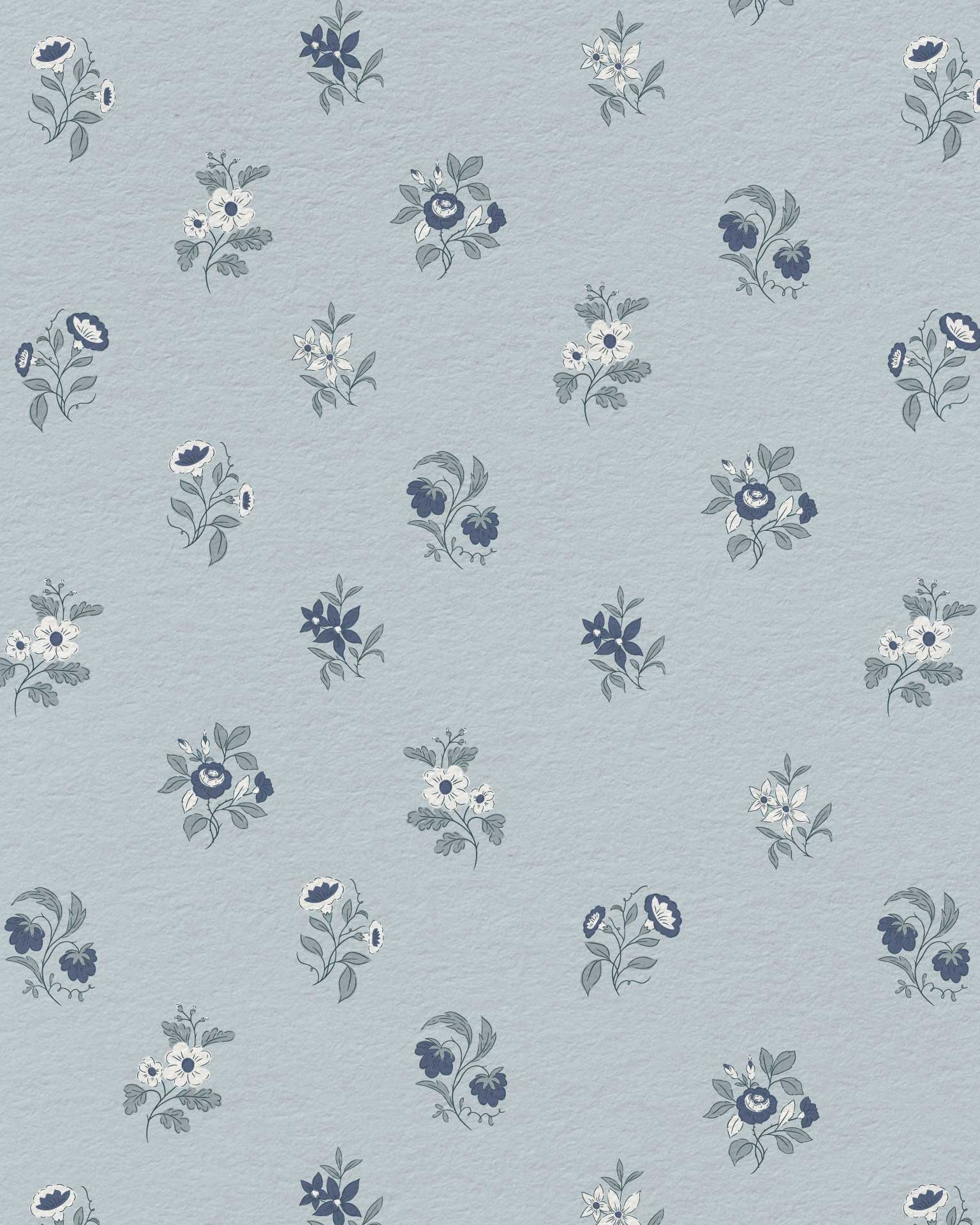 Ashthorn Wallpaper Oxford Gray