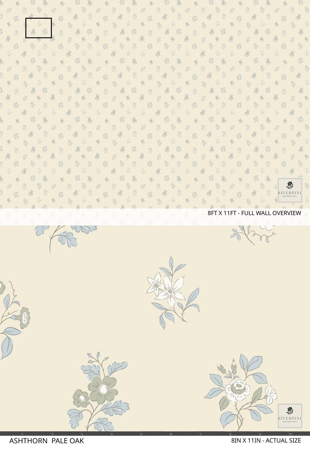 Ashthorn Wallpaper Pale Oak