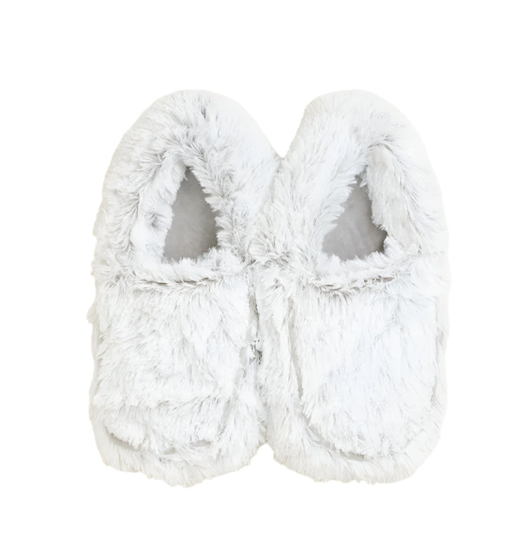 Warmies Marshmallow Gray Slippers