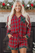 Lananina 2pcs Pajama Set Long Sleeve Top
