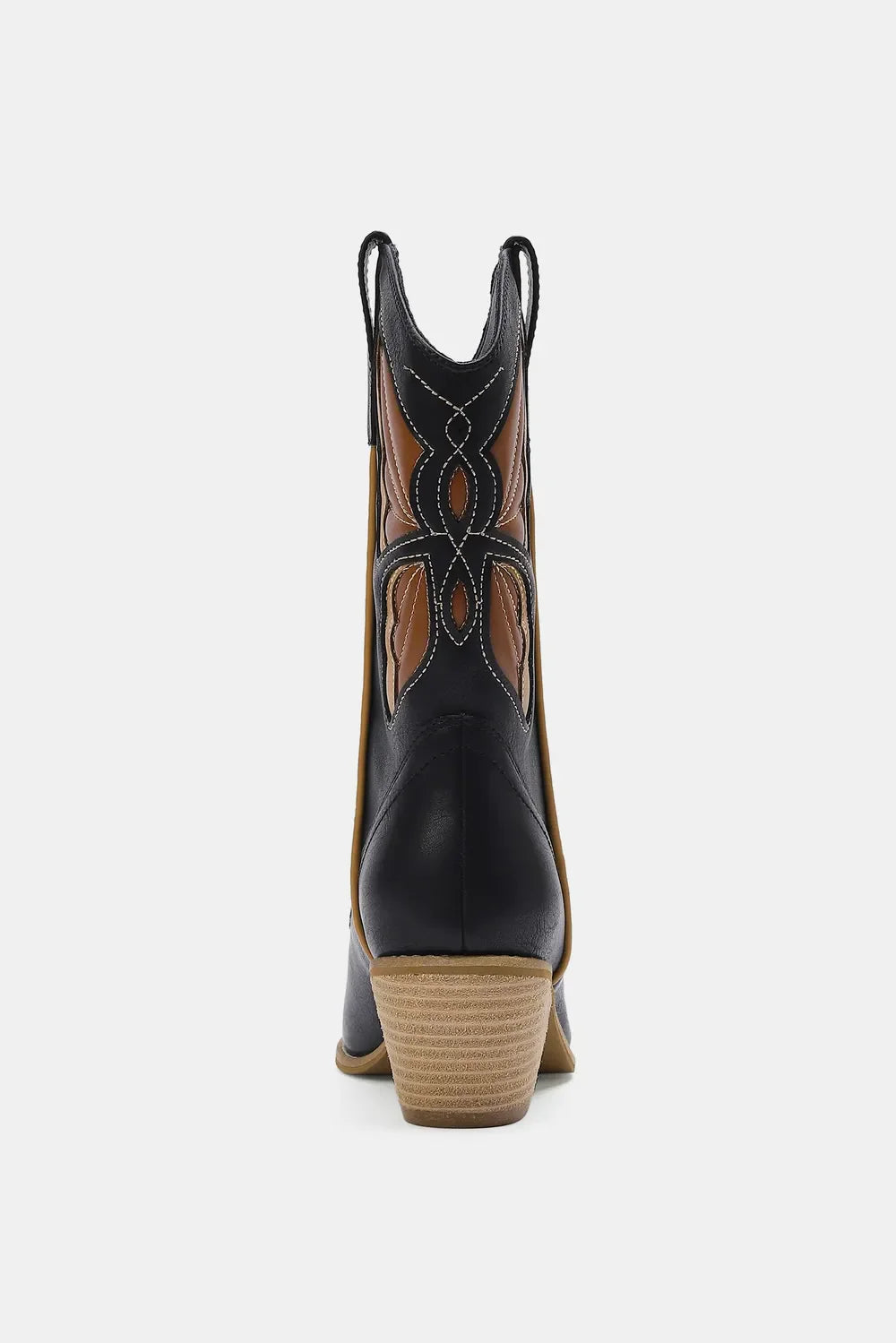 Fashion Butterfly Cut Detail Point Toe Boots