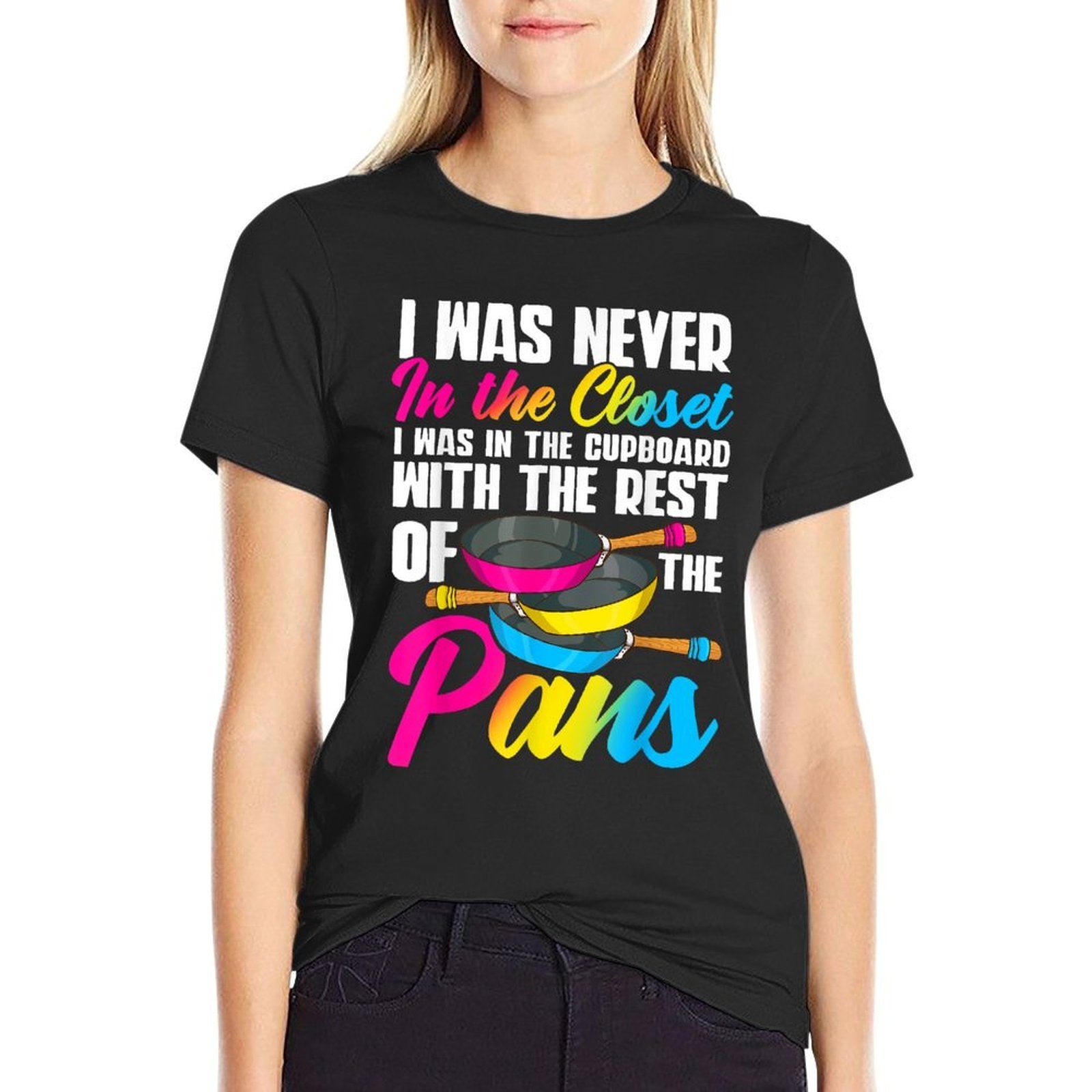 Pans Pansexual Pride  High-quality Stitching T-Shirt