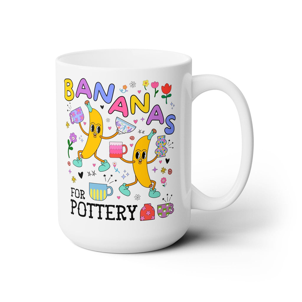 Bananas for Pottery Coffee Mug
