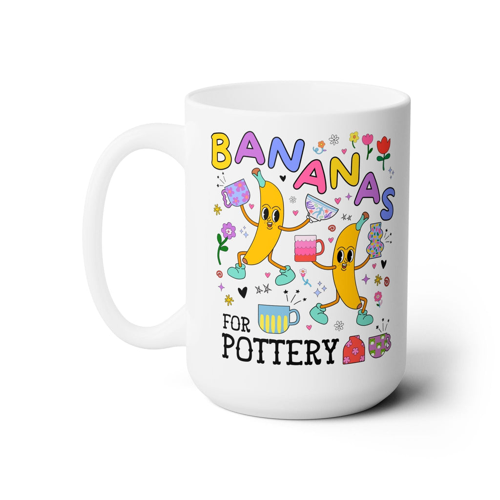 Bananas for Pottery Coffee Mug